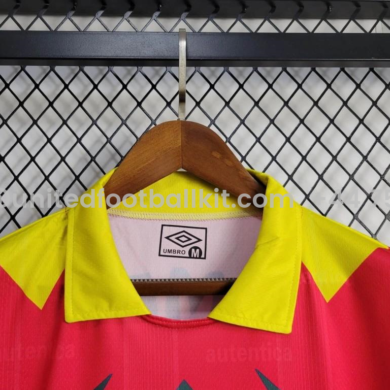 Unitedfootballkit.com | Retro Mexico 1998 World Cup Goalkeeper Red Jersey -Customize Name, Number and Patch | Worldwide Shipping