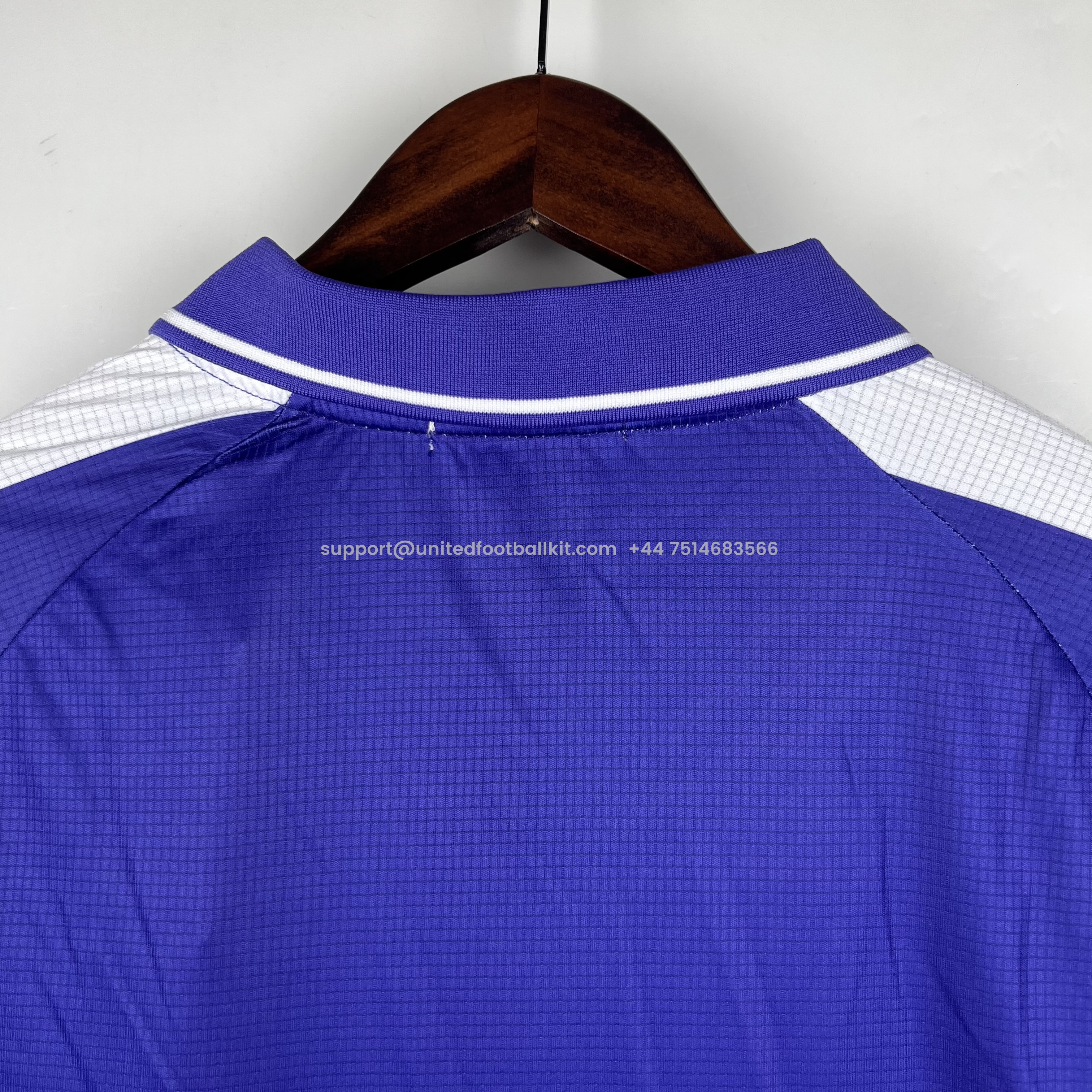 Unitedfootballkit.com | Retro Fiorentina 1998 Home Stadium Long Sleeve Jersey -Customize Name, Number and Patch | Worldwide Shipping