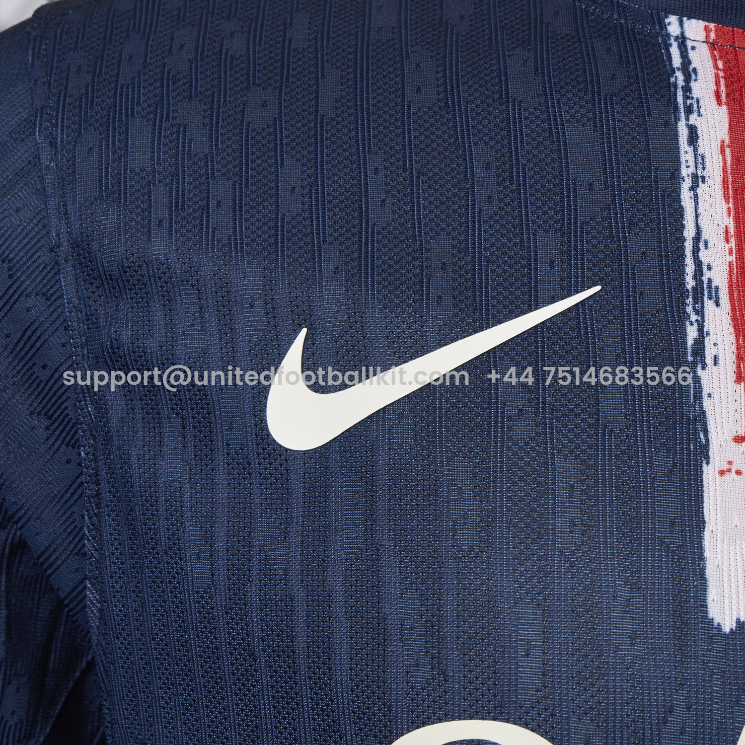 Unitedfootballkit.com | Paris Saint-Germain PSG 24-25 Home Champions League Final Jersey - Player Version -Customize Name, Number and Patch | Worldwide Shipping