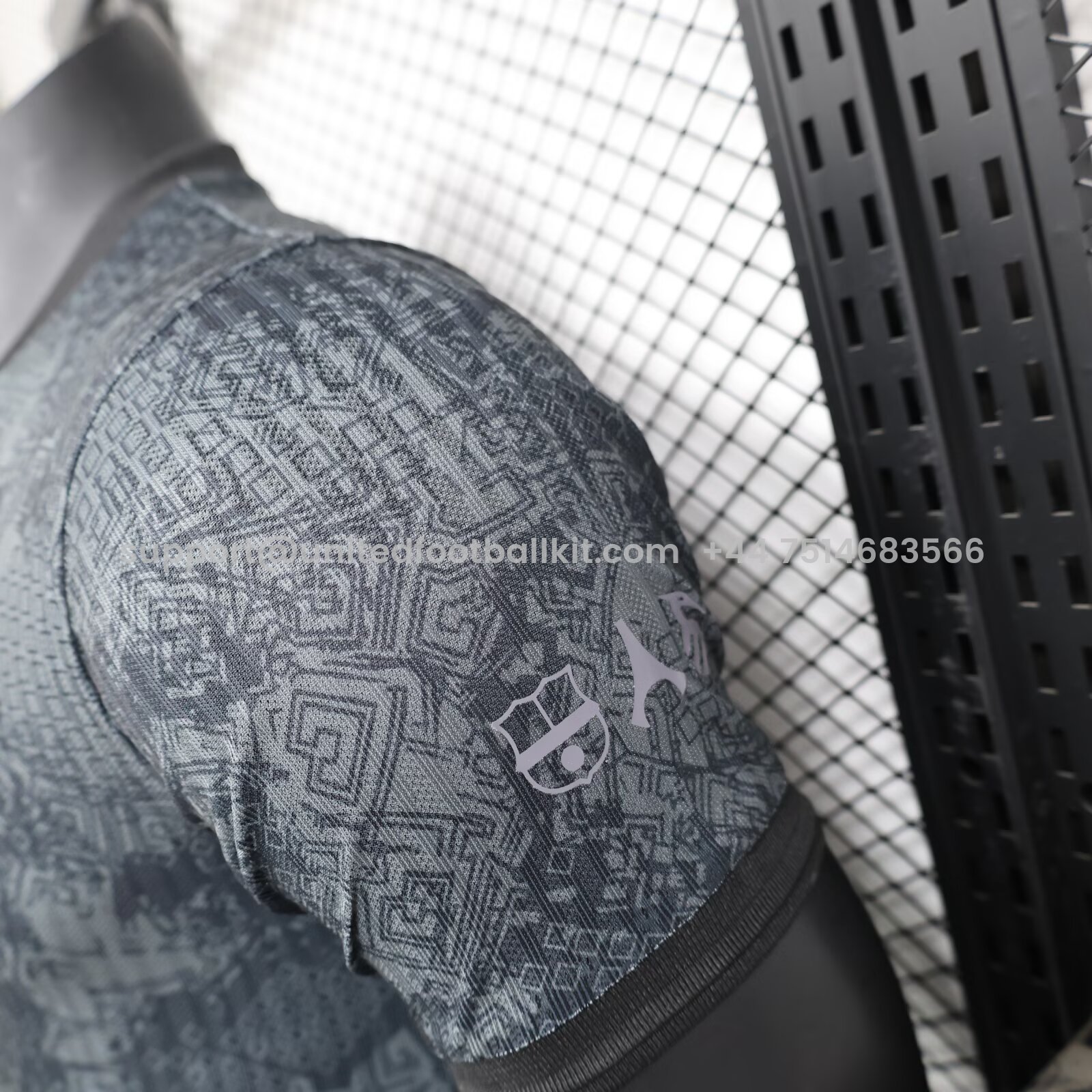 Unitedfootballkit.com | Argentina 2024-25 COMMA Messi Black Jersey - Black Version -Customize Name, Number and Patch | Worldwide Shipping