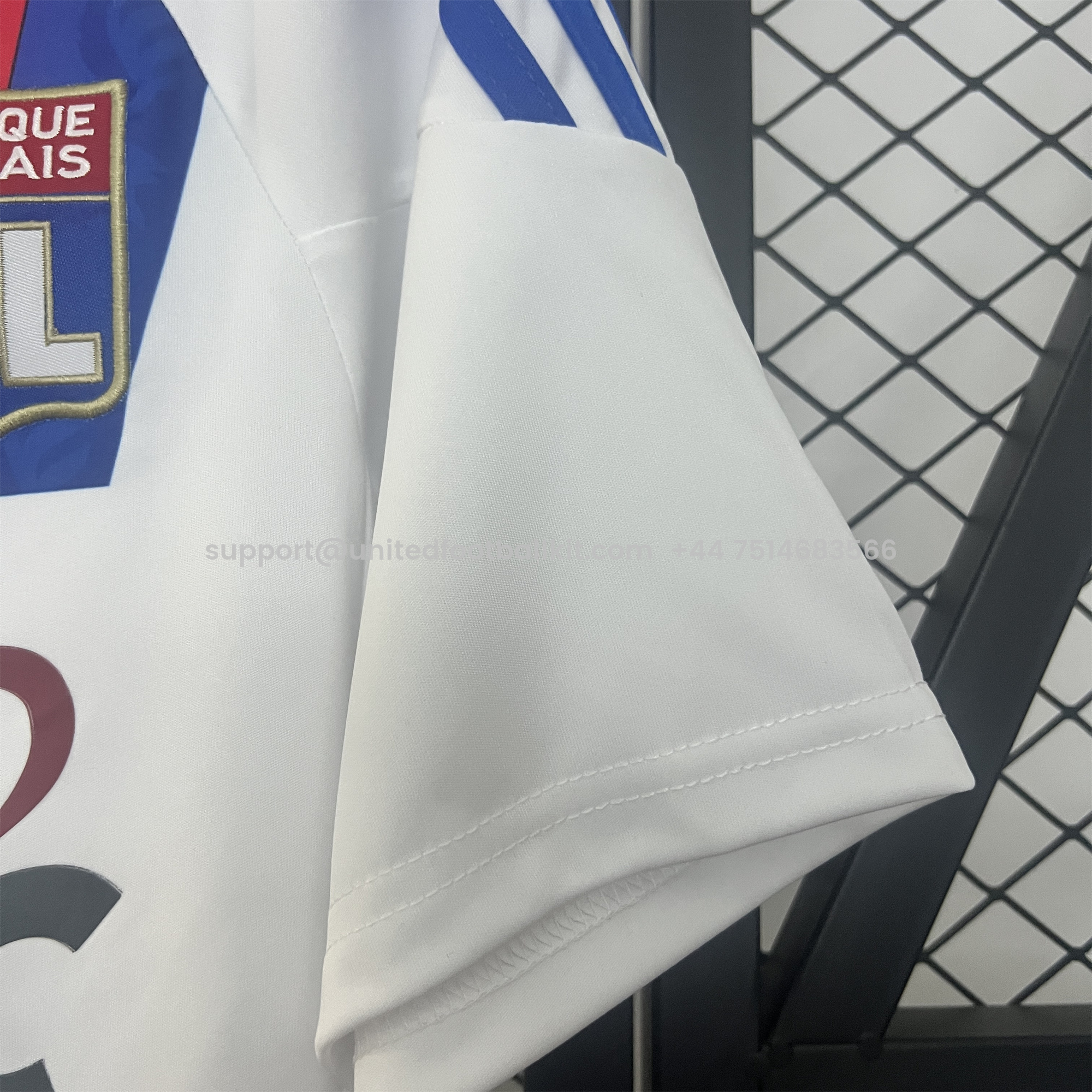 Unitedfootballkit.com | Retro Olympique Lyonnais Lyon 2010-11 Home Jersey -Customize Name, Number and Patch | Worldwide Shipping