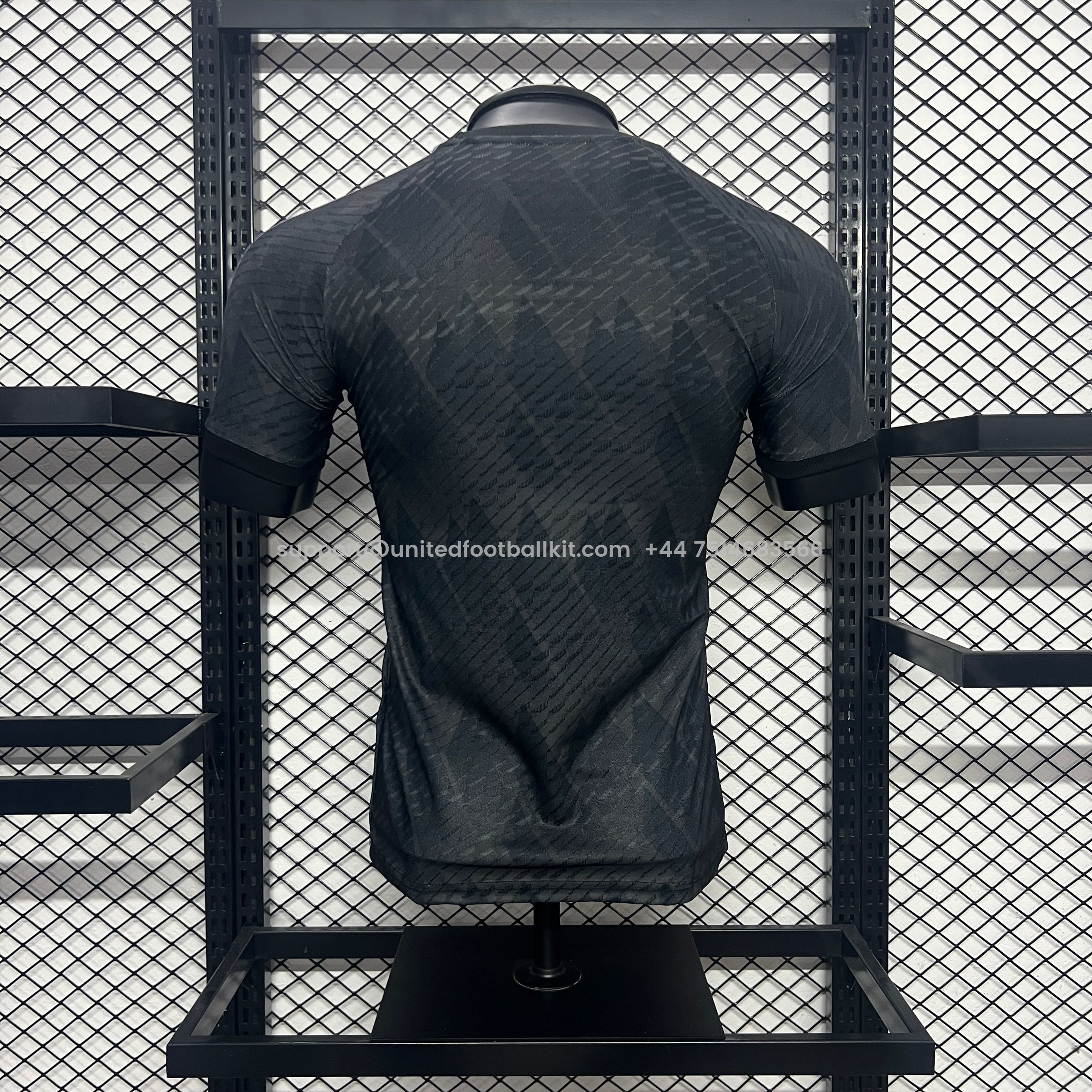 Unitedfootballkit.com | Real Madrid 24-25 Black Special Edition Jersey - Player Version -Customize Name, Number and Patch | Worldwide Shipping