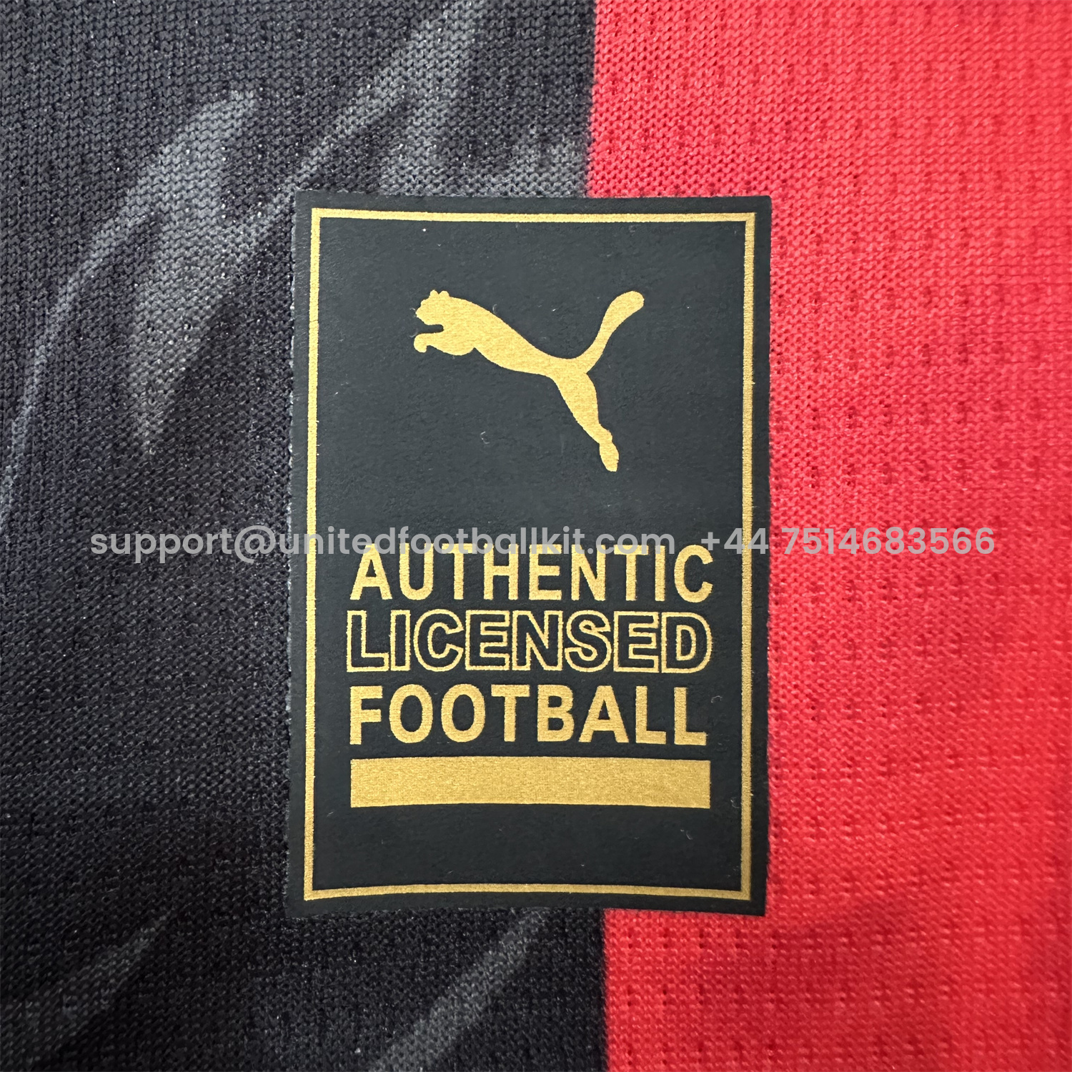 Unitedfootballkit.com | AC Milan 25-26 Home Jersey - Fans Version -Customize Name, Number and Patch | Worldwide Shipping