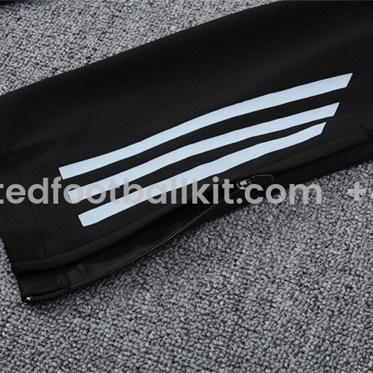 Unitedfootballkit.com | Real Madrid 2025 Kids Long Sleeve Training Set - Three Color Mixing -Customize Name, Number and Patch | Worldwide Shipping