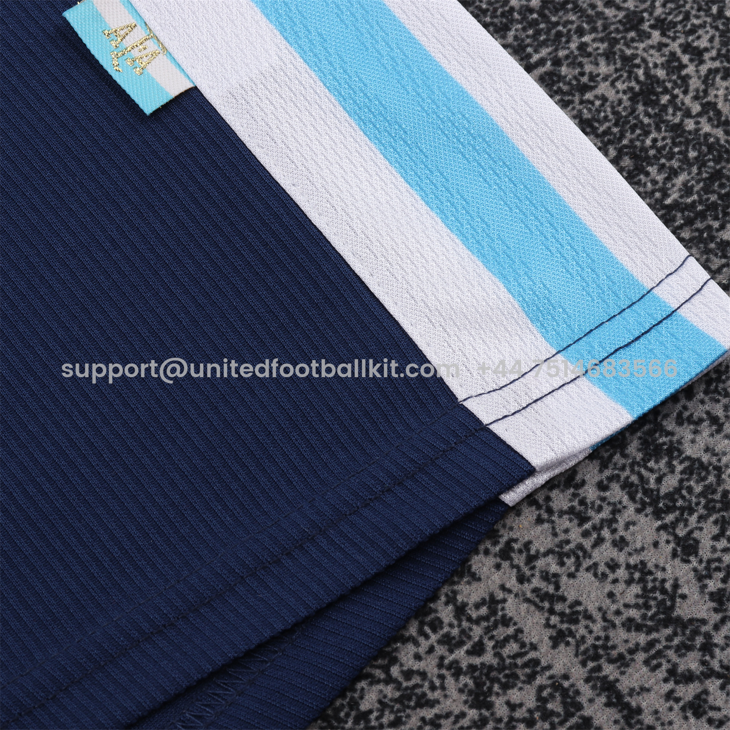 Unitedfootballkit.com | Retro Argentina 1998 Away Kids Kit -Customize Name, Number and Patch | Worldwide Shipping