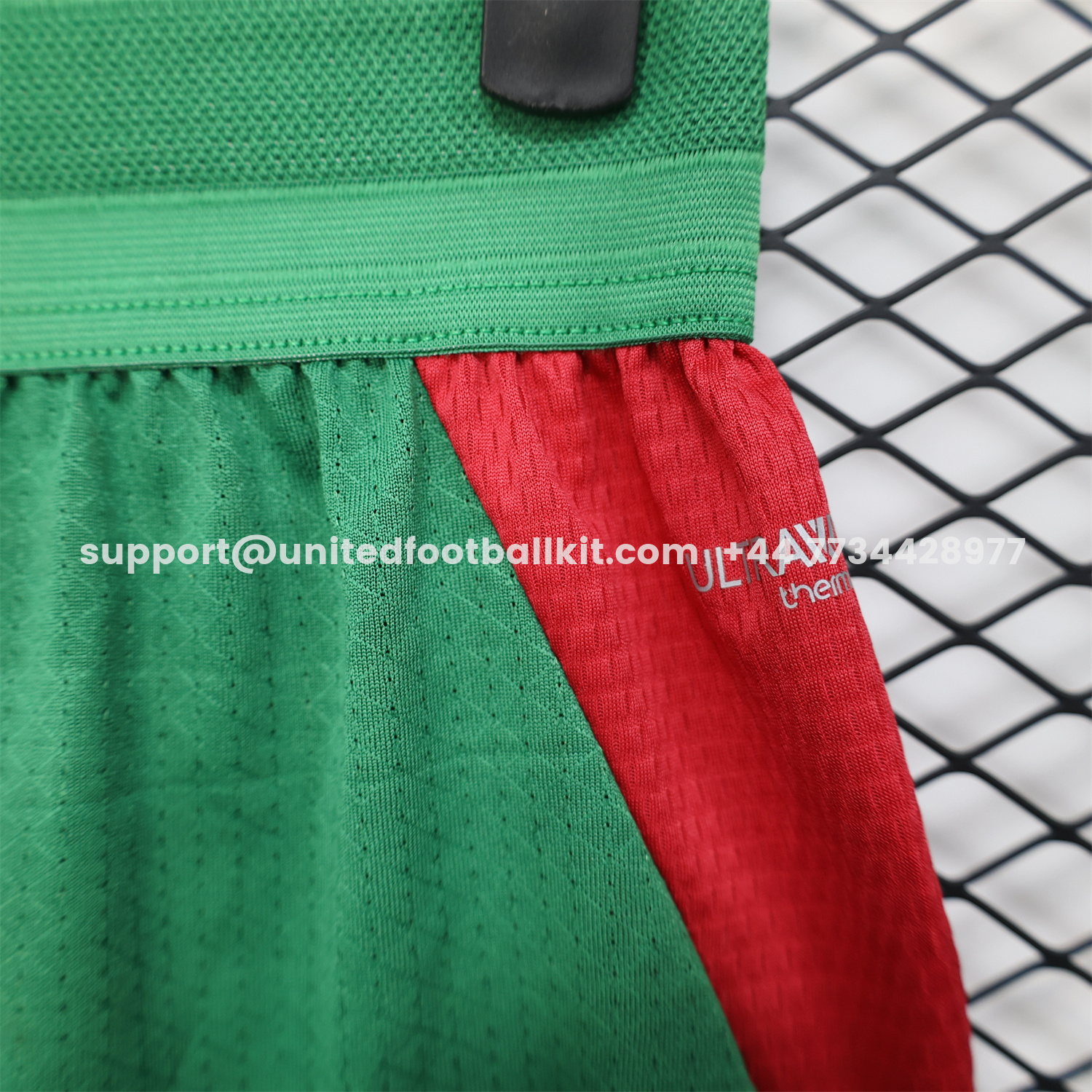 Unitedfootballkit.com | Morocco 2026 Home Green Shorts - Player Version -Customize Name, Number and Patch | Worldwide Shipping