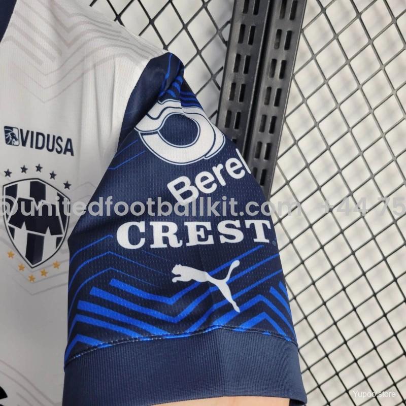 Unitedfootballkit.com | Rayados Monterrey 24-25 Away Jersey - Fans Version -Customize Name, Number and Patch | Worldwide Shipping