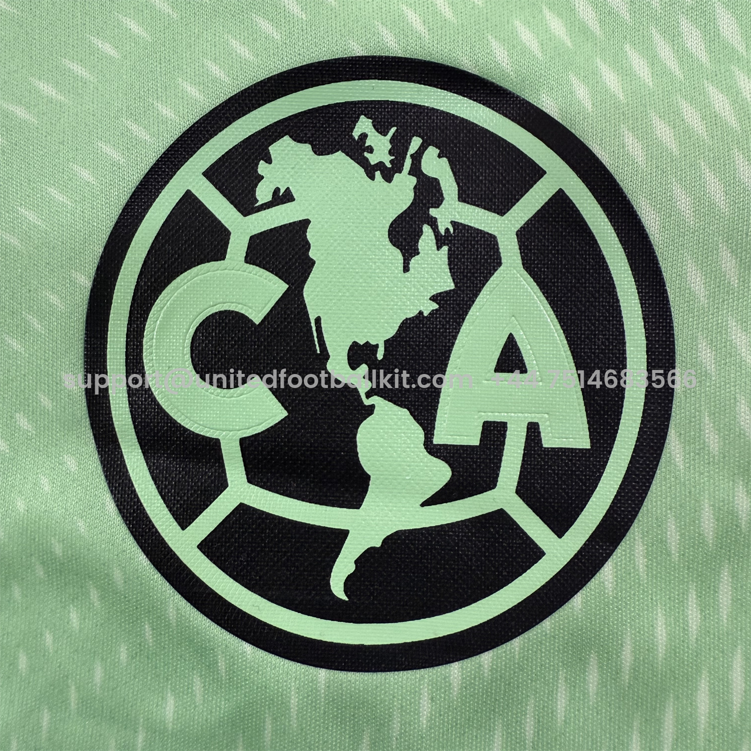 Unitedfootballkit.com | Club América 25-26 Green Goalkeeper Kids Kit -Customize Name, Number and Patch | Worldwide Shipping