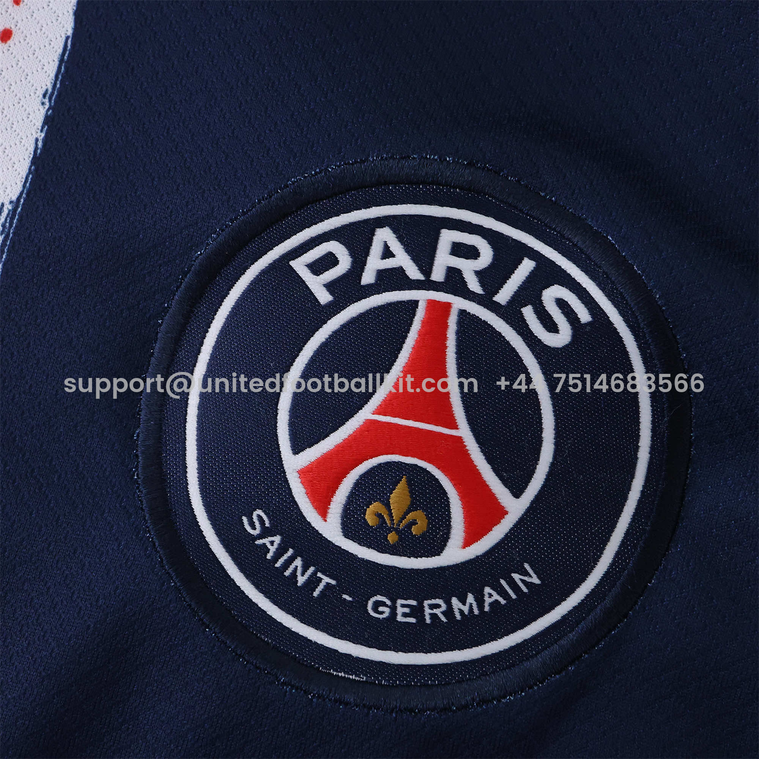 Unitedfootballkit.com | Paris Saint-Germain PSG 24-25 Home Champions League Final Home Jersey - Fans Version -Customize Name, Number and Patch | Worldwide Shipping