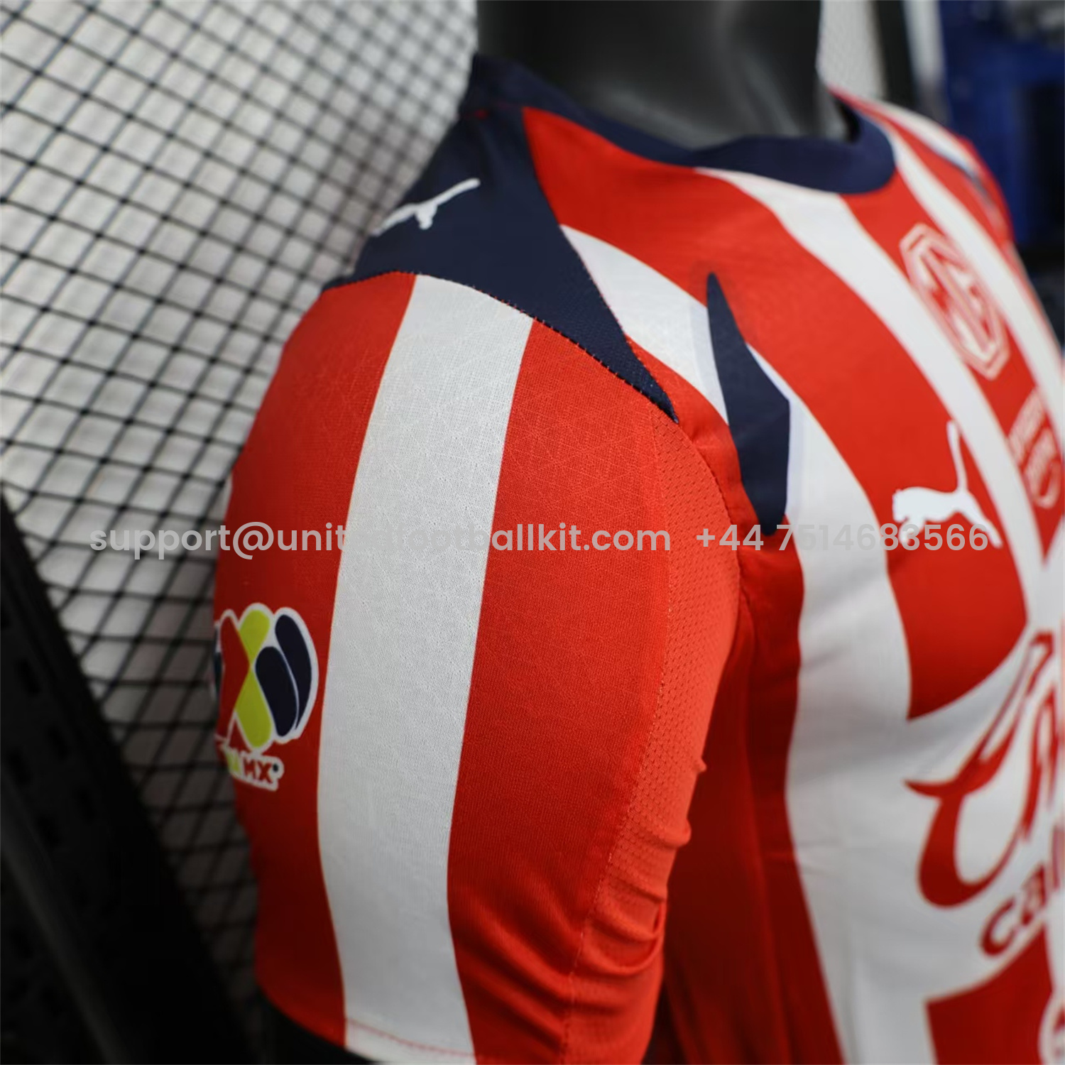 Unitedfootballkit.com | Chivas de Guadalajara 25-26 Home Jersey - Player Version -Customize Name, Number and Patch | Worldwide Shipping