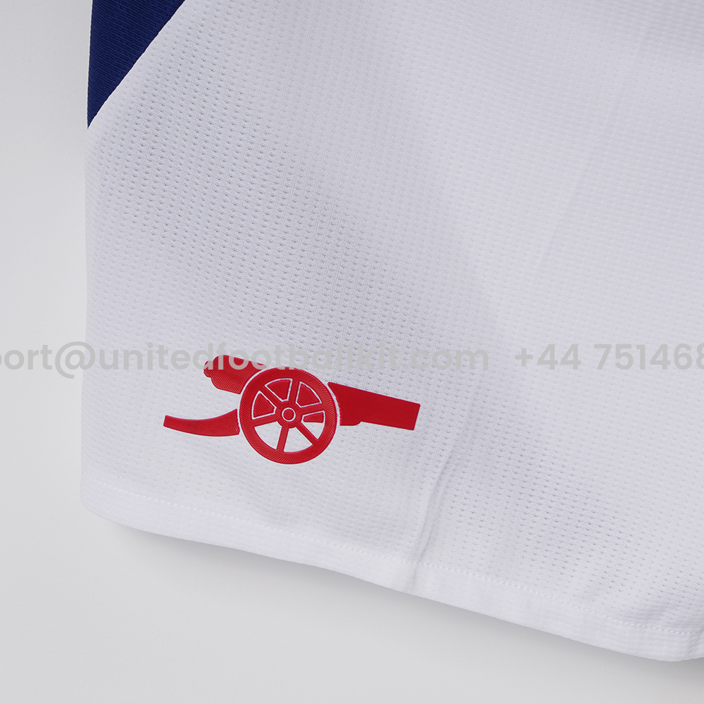 Unitedfootballkit.com | Arsenal 2024-25 Home Shorts - Player Version -Customize Name, Number and Patch | Worldwide Shipping
