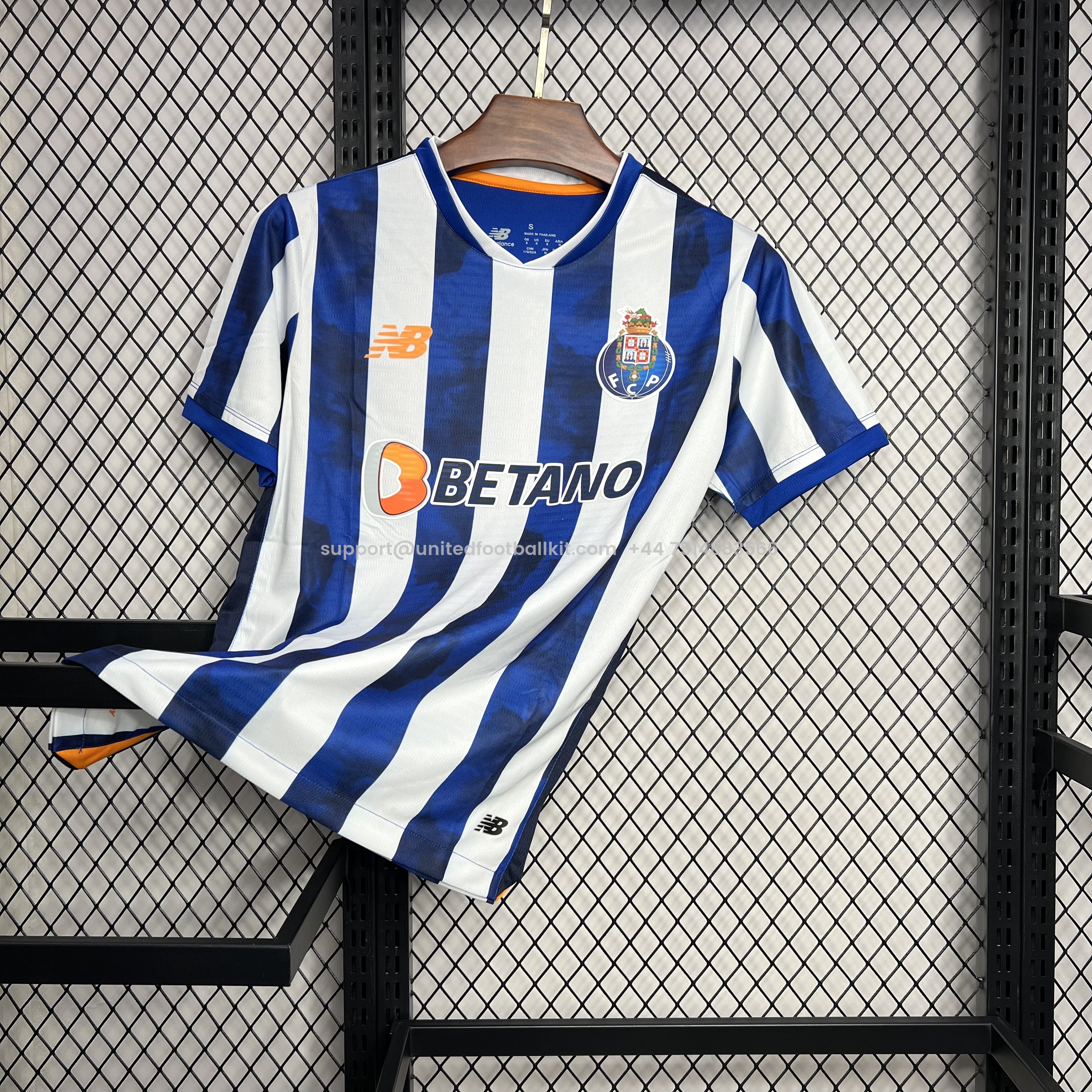 Unitedfootballkit.com | Porto 24-25 Home Stadium Jersey - Fans Version -Customize Name, Number and Patch | Worldwide Shipping