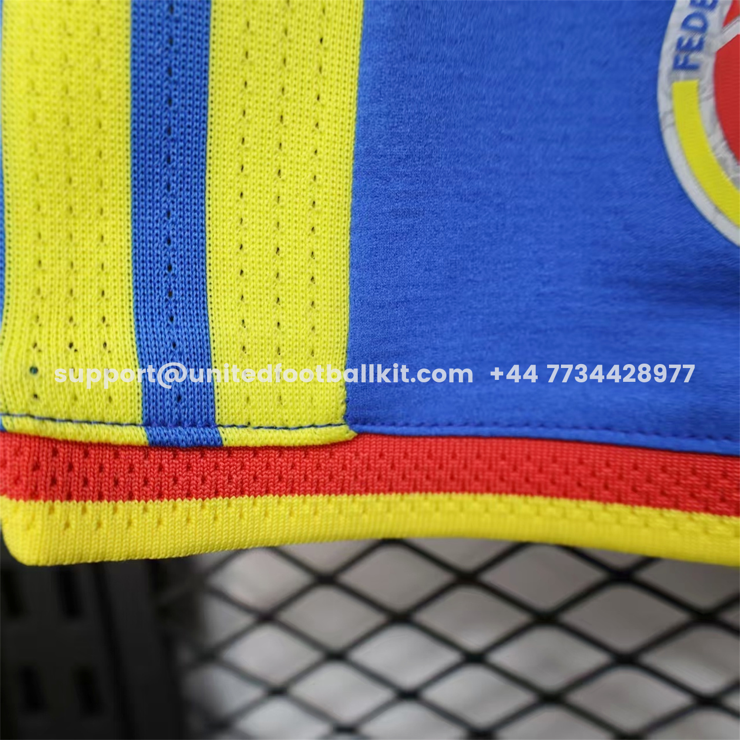 Unitedfootballkit.com | Colombia 2026 Blue Shorts - Player Version -Customize Name, Number and Patch | Worldwide Shipping