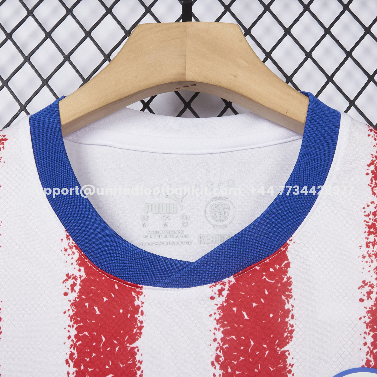 Unitedfootballkit.com | Paraguay 2026 Home Jersey - Fans Version -Customize Name, Number and Patch | Worldwide Shipping