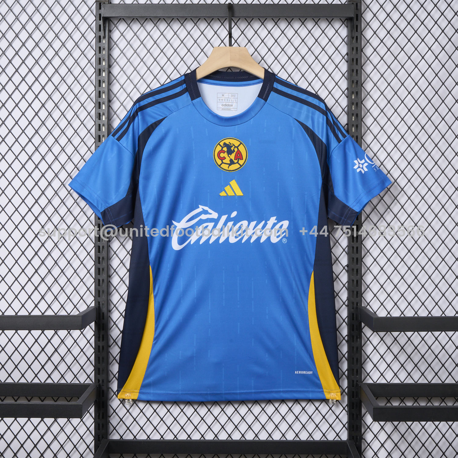 Unitedfootballkit.com | Club América 25-26 Deep Blue Special Edition Jersey - Fans Version -Customize Name, Number and Patch | Worldwide Shipping