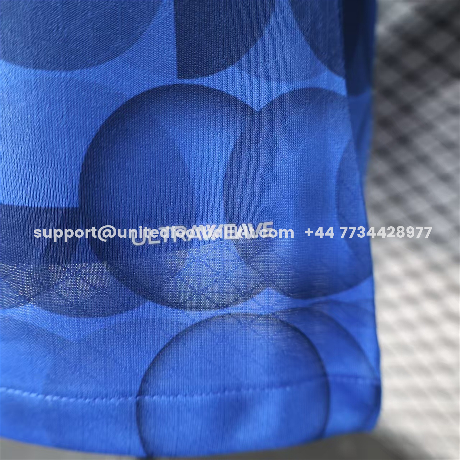 Unitedfootballkit.com | Al Hilal Riyadh Crescent 25-26 Pre-Match Training Blue Jersey - Player Version -Customize Name, Number and Patch | Worldwide Shipping