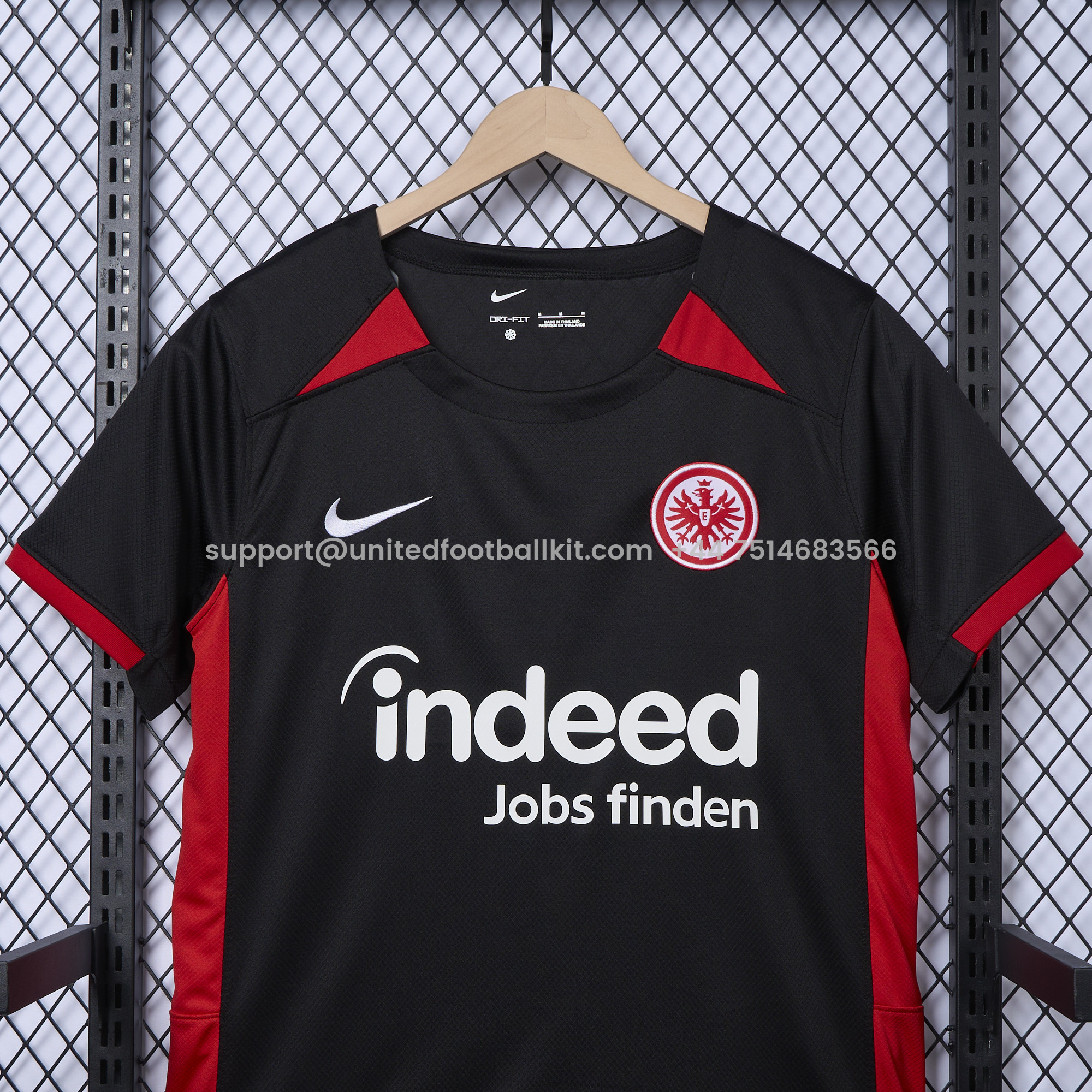 Unitedfootballkit.com | Frankfurt 24-25 Away Jersey - Fans Version -Customize Name, Number and Patch | Worldwide Shipping