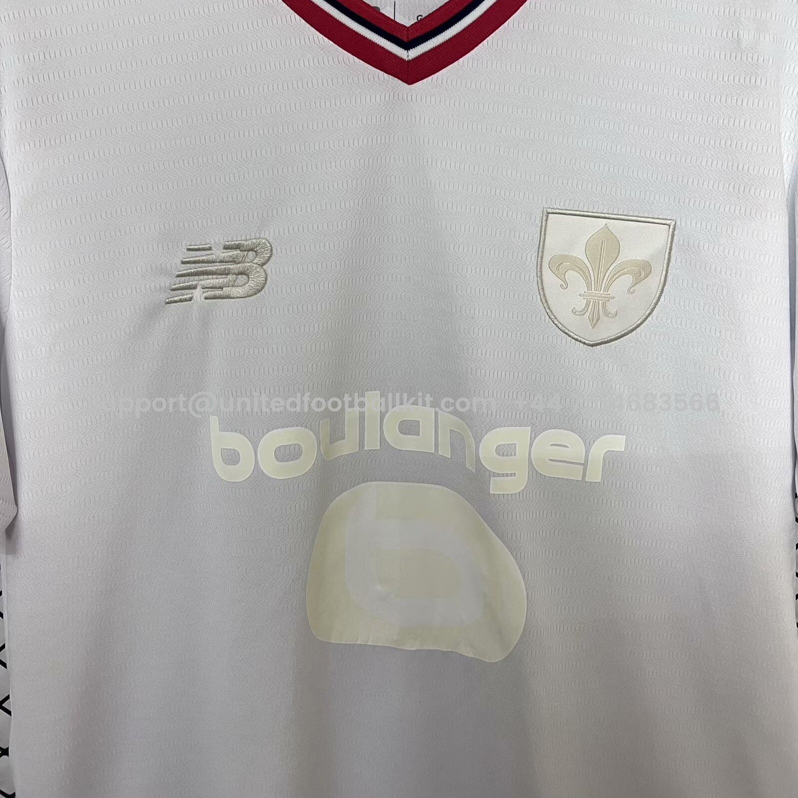 Unitedfootballkit.com | Lille LOSC 24-25 Special 80-Year Anniversary Jersey - Fans Version -Customize Name, Number and Patch | Worldwide Shipping