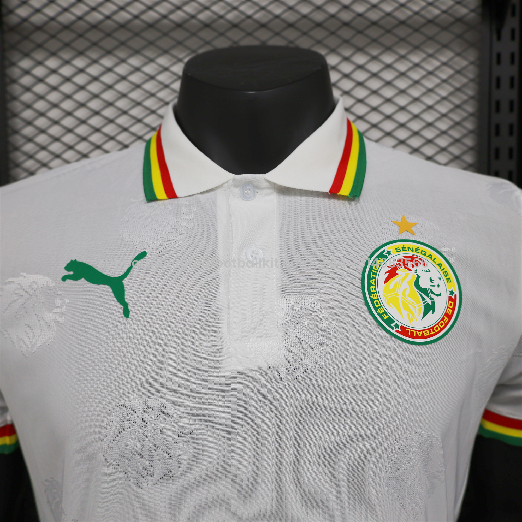 Unitedfootballkit.com | Senegal 2024 White Special Edition Jersey - Player Version -Customize Name, Number and Patch | Worldwide Shipping