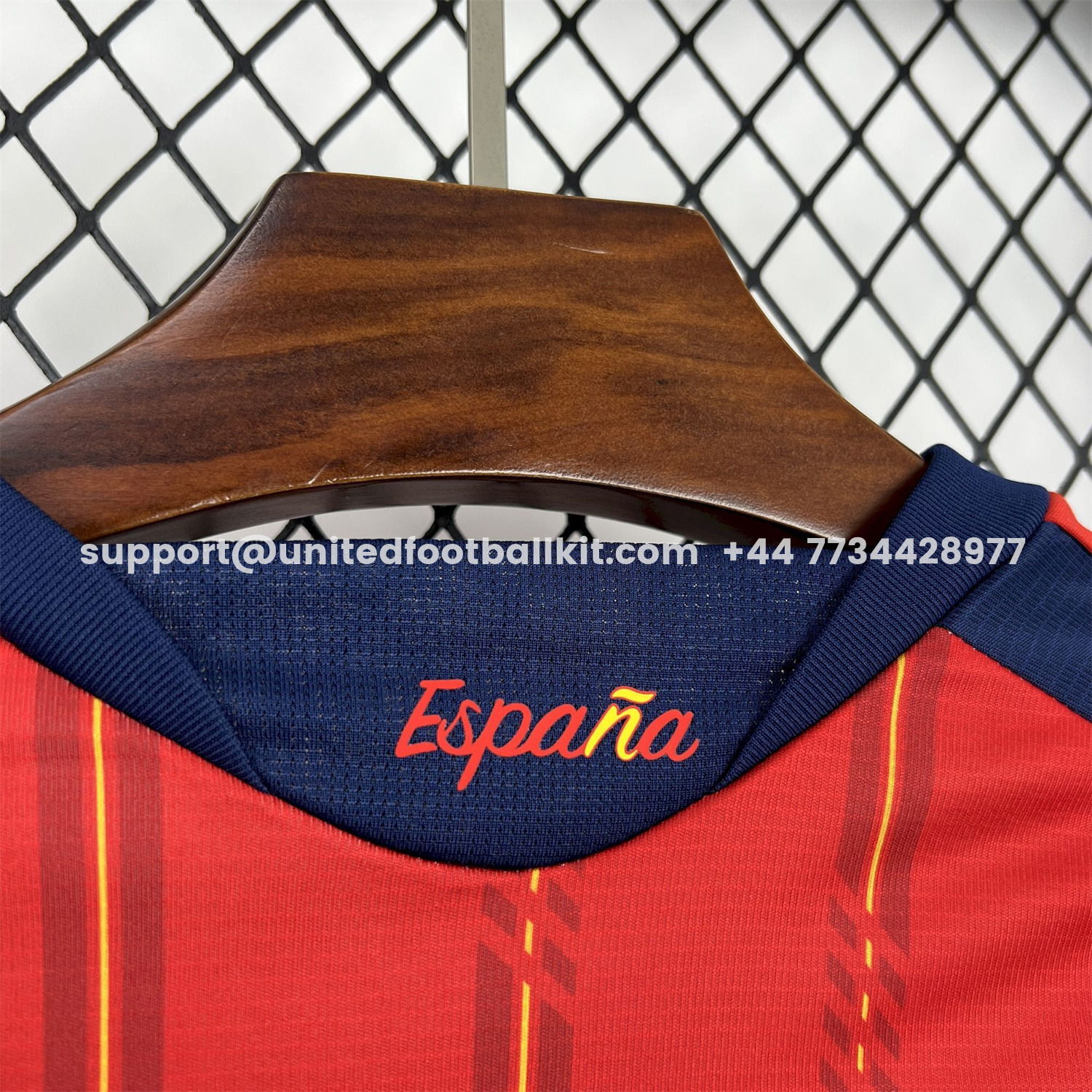 Unitedfootballkit.com | Spain 2026 Home Red Long Sleeves Jersey - Fans Version -Customize Name, Number and Patch | Worldwide Shipping
