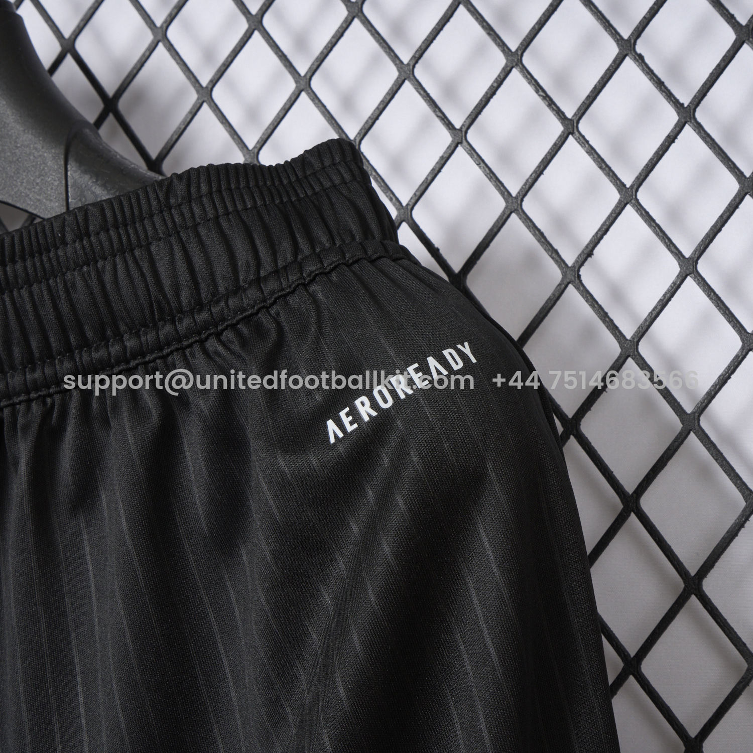 Unitedfootballkit.com | Germany 2025 125-Year Anniversary Black Shorts - Fans Version -Customize Name, Number and Patch | Worldwide Shipping