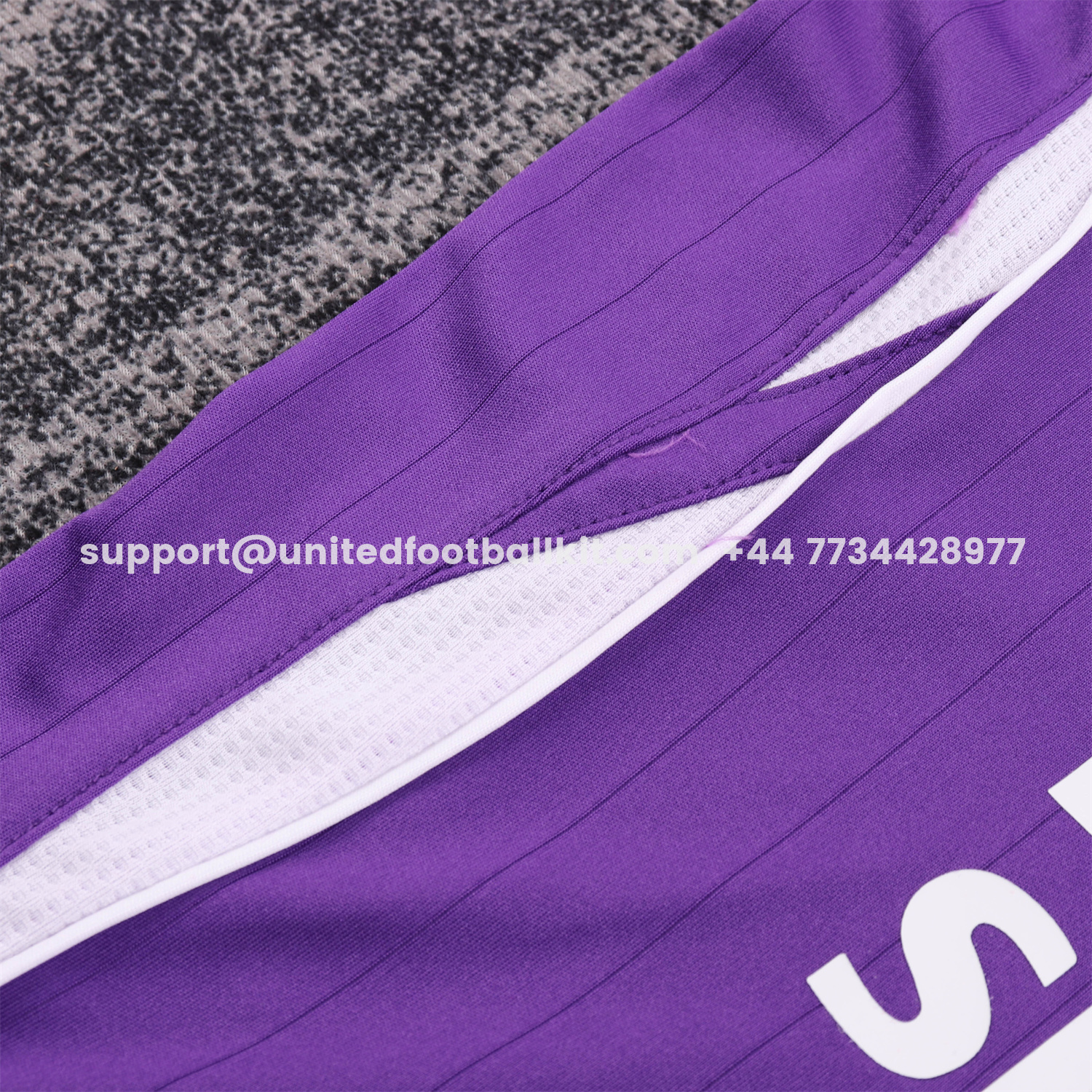 Unitedfootballkit.com | Retro Real Madrid 2006-07 Away Purple Kids Kit -Customize Name, Number and Patch | Worldwide Shipping