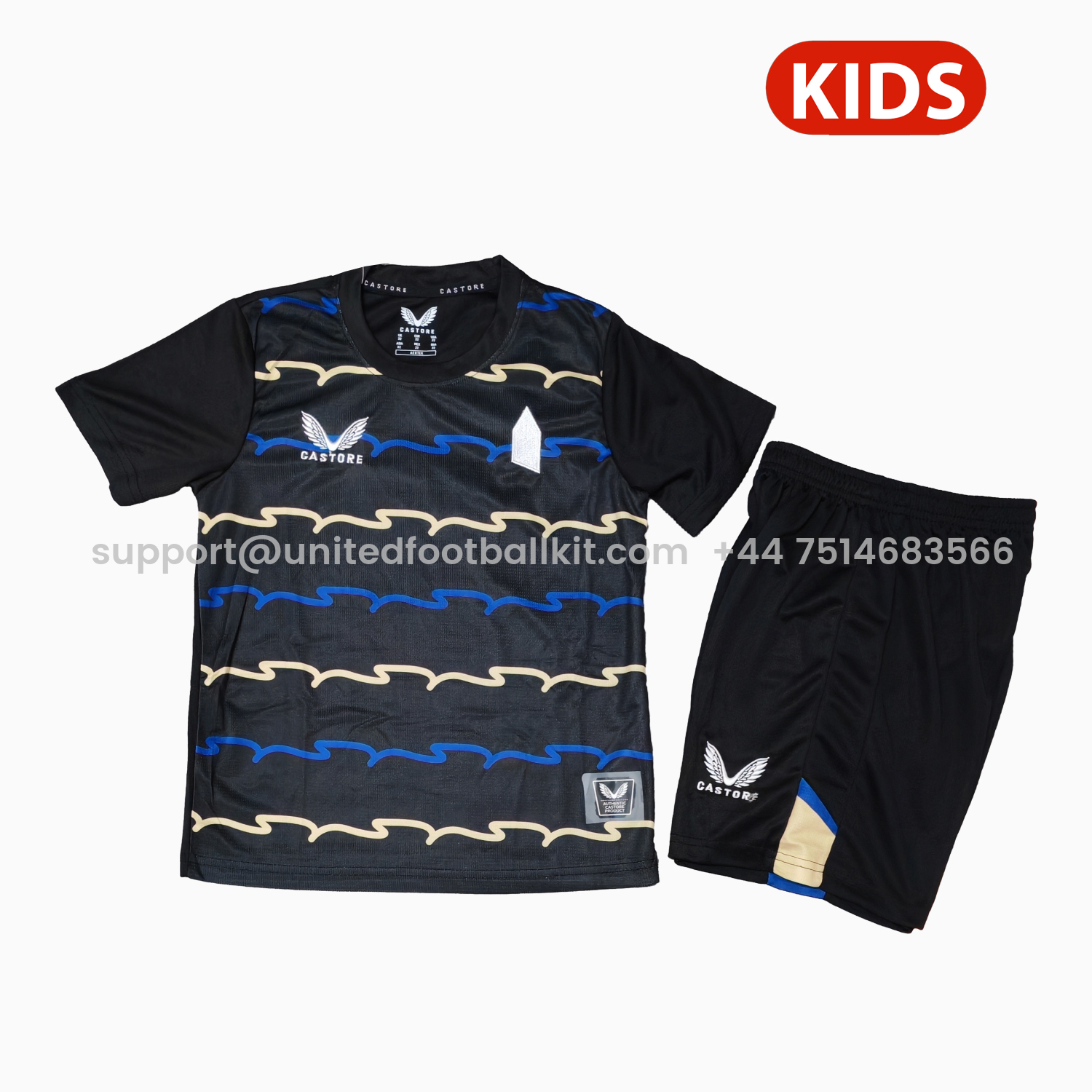 Unitedfootballkit.com | Everton 25-26 Third Kids Kit -Customize Name, Number and Patch | Worldwide Shipping