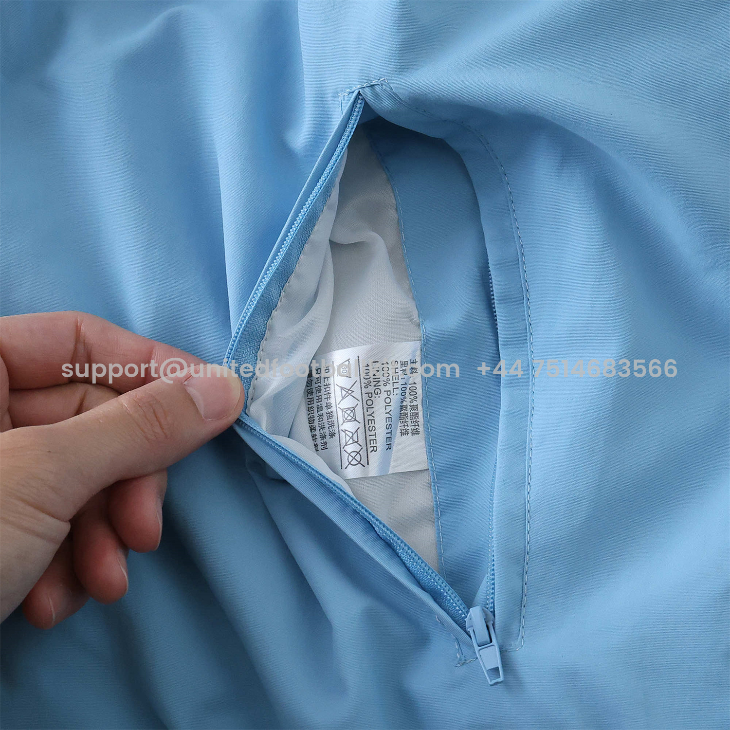 Unitedfootballkit.com | S-c-o.t l.a-n.d 24-25 Home Style Double Sided Reversible Windbreaker - Deep Blue -Customize Name, Number and Patch | Worldwide Shipping