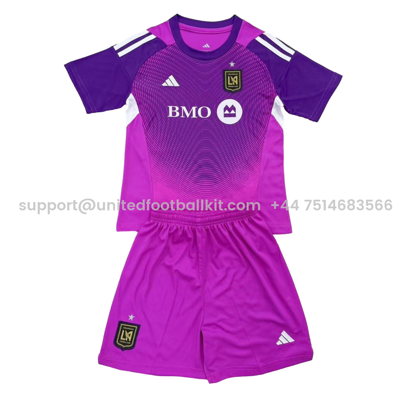 Unitedfootballkit.com | Los Angeles FC 2025 Purple Goalkeeper Men's Adult Jersey Set - Fans Version -Customize Name, Number and Patch | Worldwide Shipping