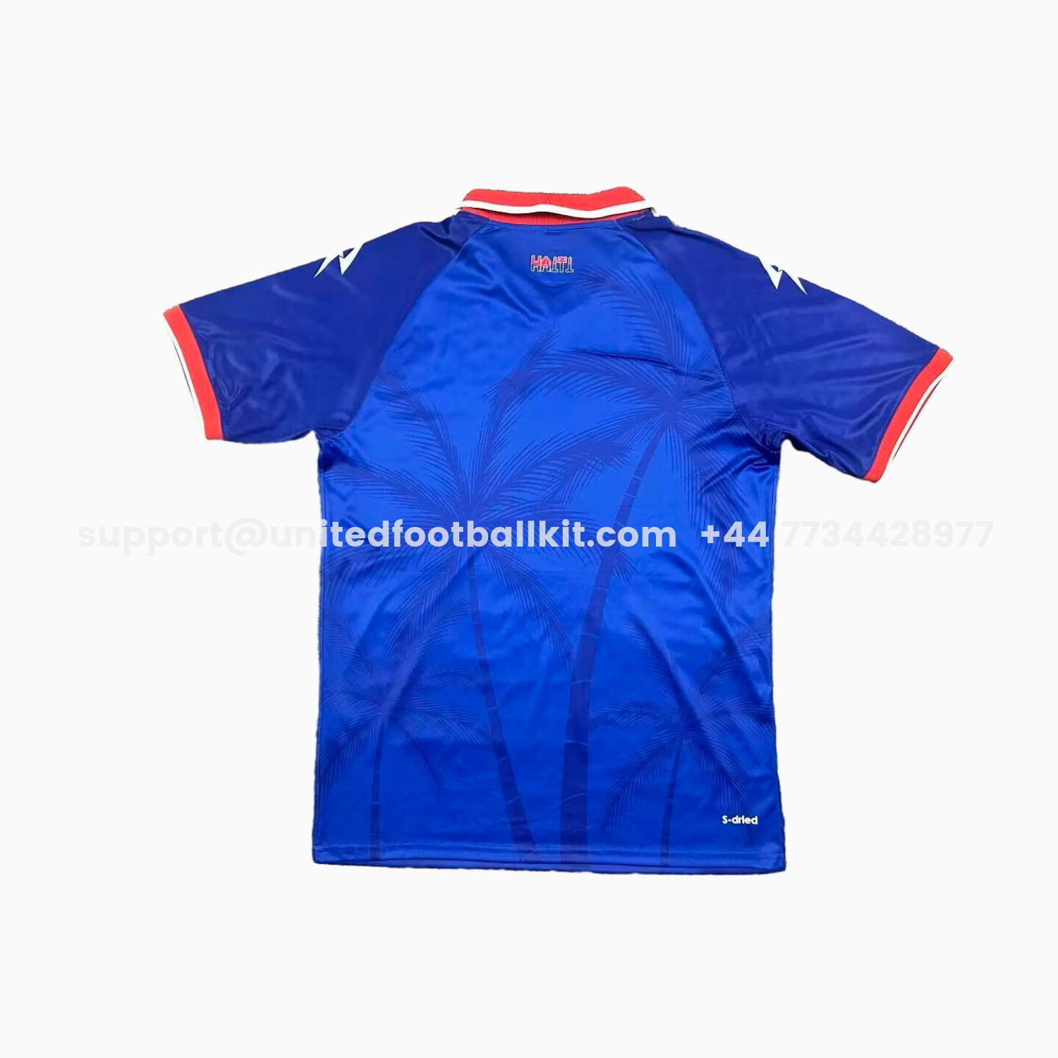 Unitedfootballkit.com | Haiti 26-27 Home Jersey - Fans Version -Customize Name, Number and Patch | Worldwide Shipping