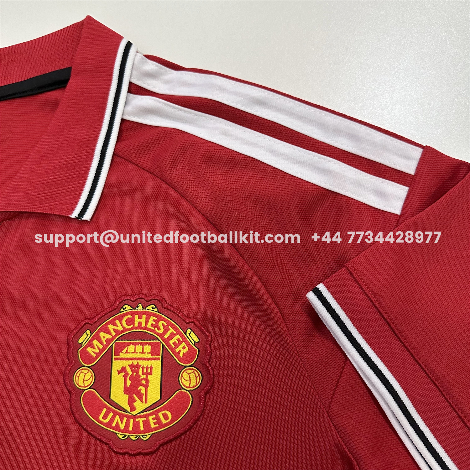 Unitedfootballkit.com | Manchester United 26-27 Home Jersey - Fans Version -Customize Name, Number and Patch | Worldwide Shipping
