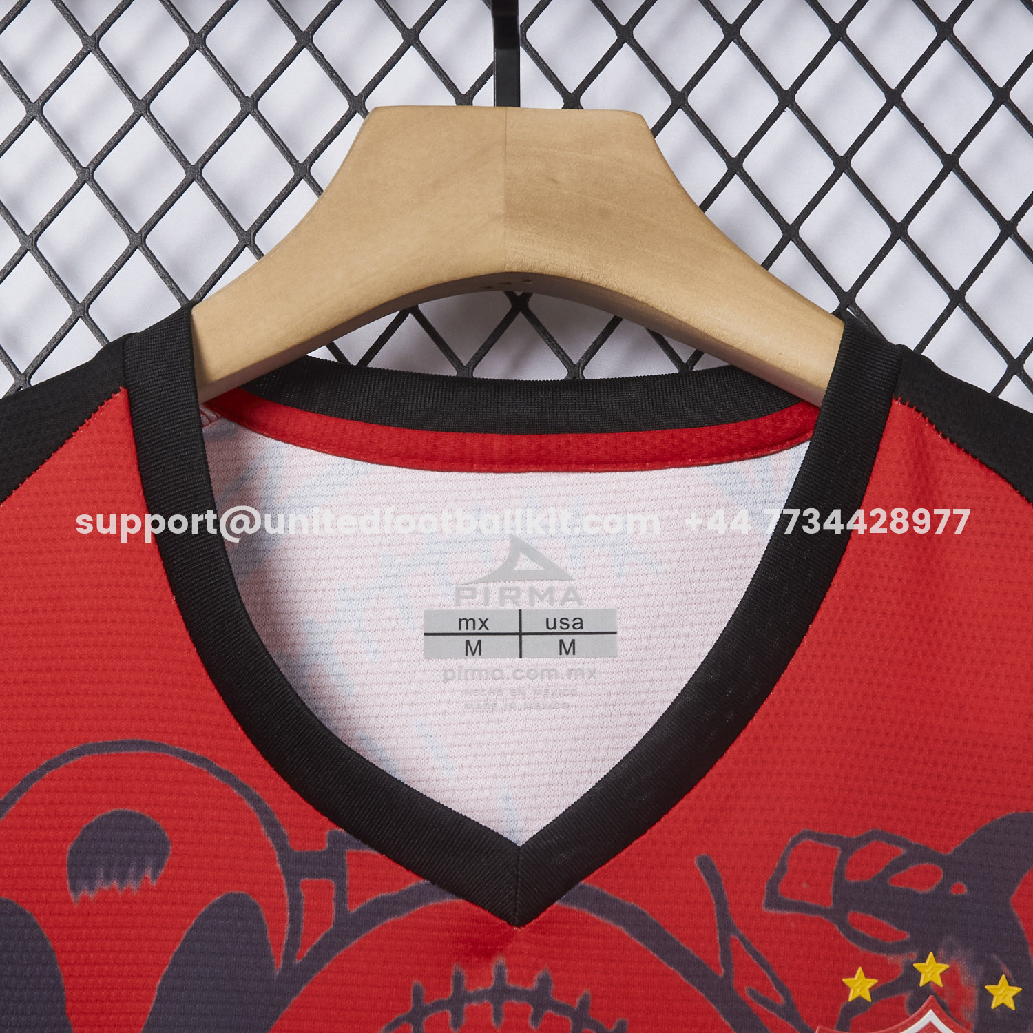 Unitedfootballkit.com | Club Necaxa 25-26 Red Deadpool Special Jersey - Fans Version -Customize Name, Number and Patch | Worldwide Shipping