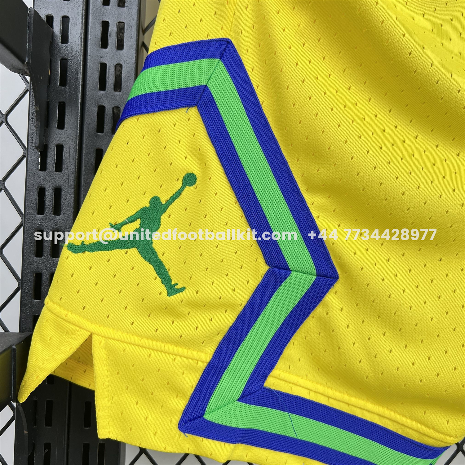 Unitedfootballkit.com | Brazil 2026 Yellow Casual Shorts - Fans Version -Customize Name, Number and Patch | Worldwide Shipping