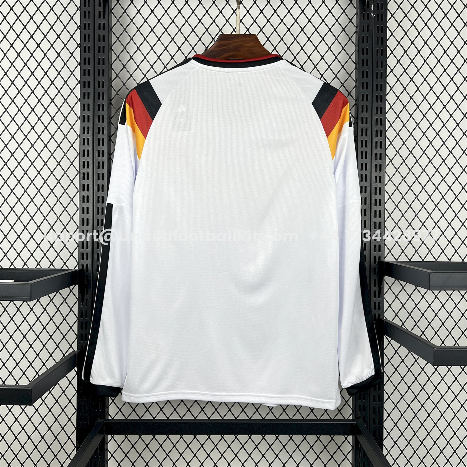 Unitedfootballkit.com | Germany 2026 Home Long Sleeves Jersey - Fans Version -Customize Name, Number and Patch | Worldwide Shipping