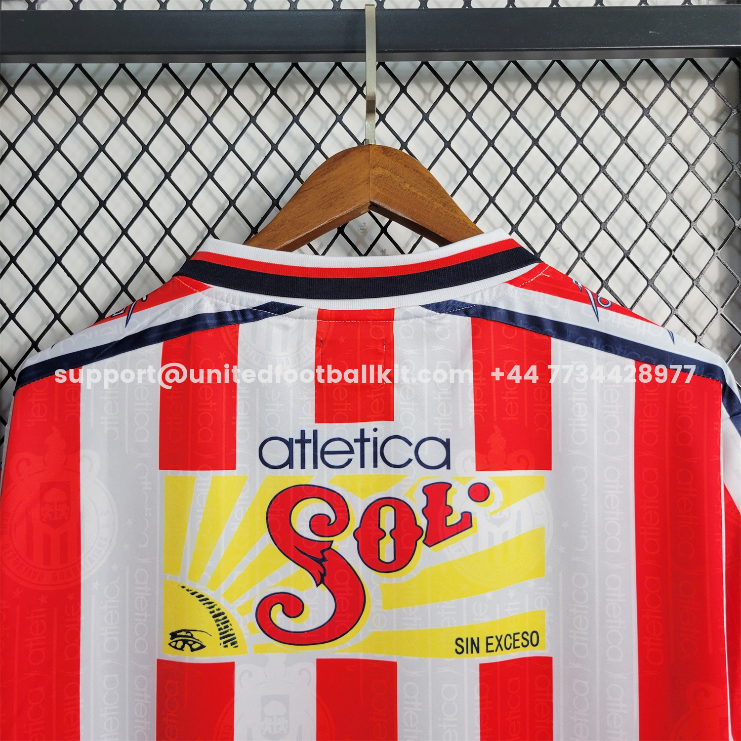 Unitedfootballkit.com | Retro Chivas de Guadalajara 1997-98 Home Jersey -Customize Name, Number and Patch | Worldwide Shipping