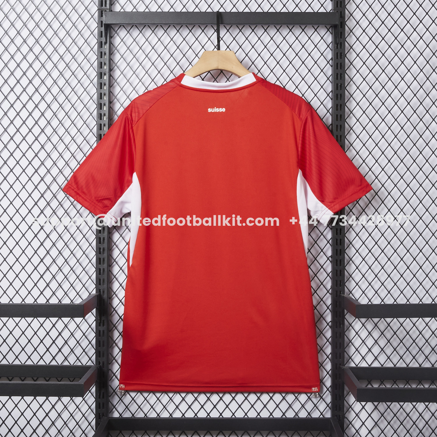 Unitedfootballkit.com | Switzerland 2026 Home Red Jersey - Fans Version -Customize Name, Number and Patch | Worldwide Shipping