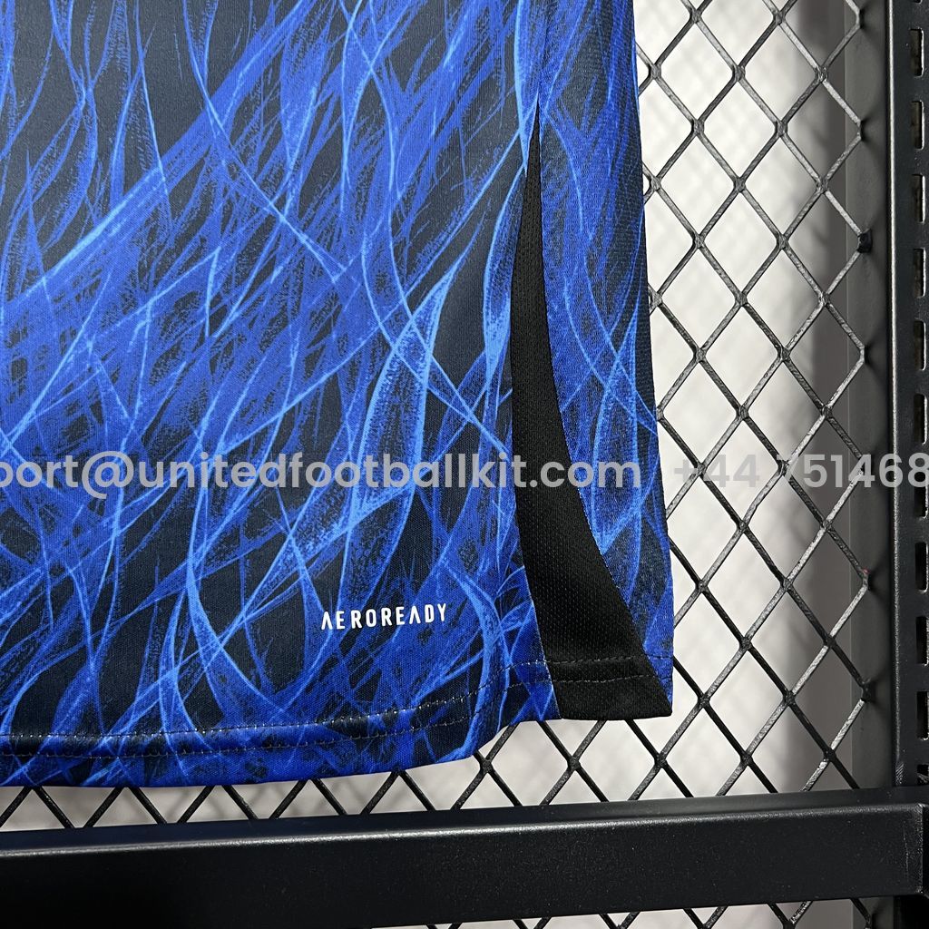 Unitedfootballkit.com | Japan 2024 Y3 Home Stadium Kids Kit -Customize Name, Number and Patch | Worldwide Shipping