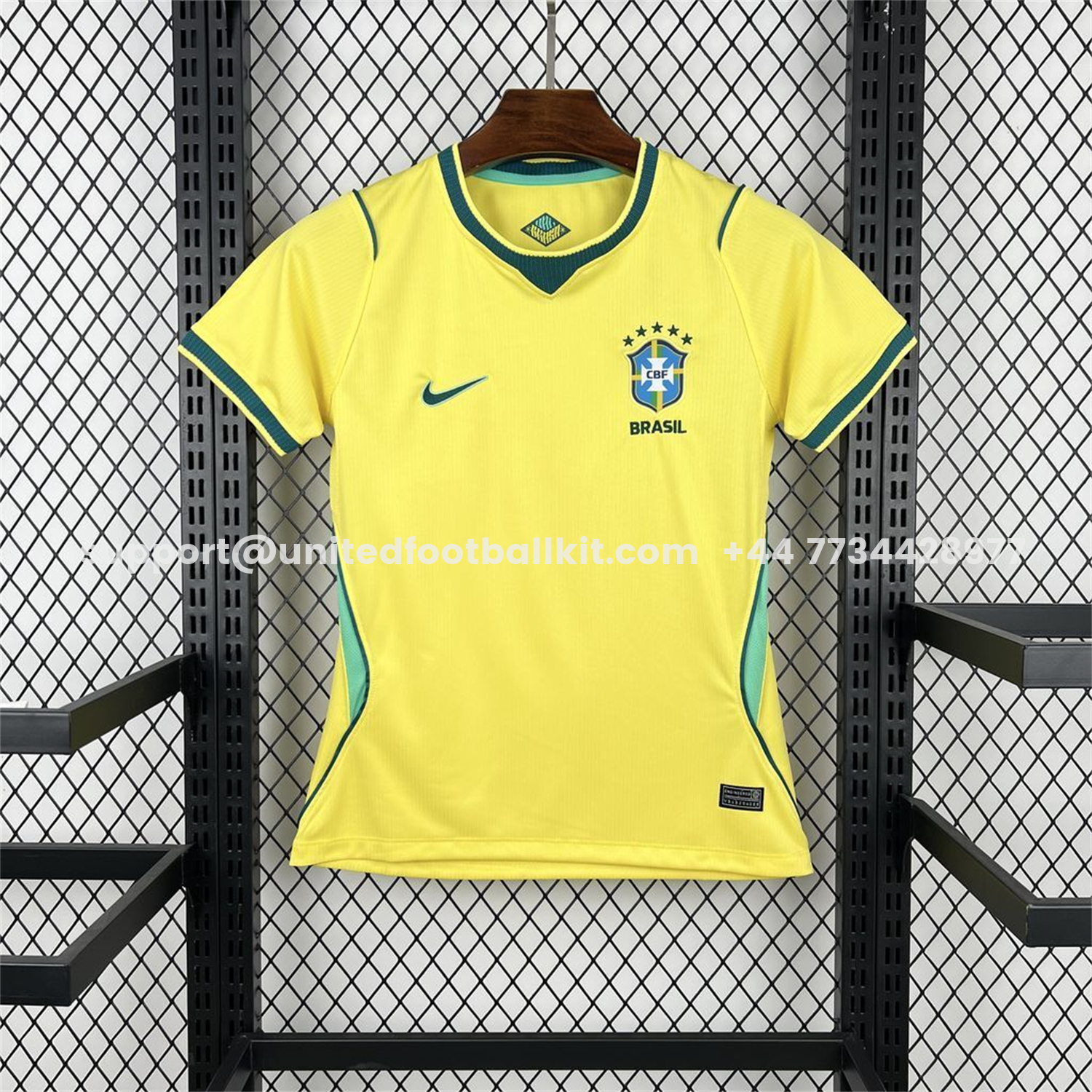 Unitedfootballkit.com | Women's Brazil 2026 Home Jersey -Customize Name, Number and Patch | Worldwide Shipping