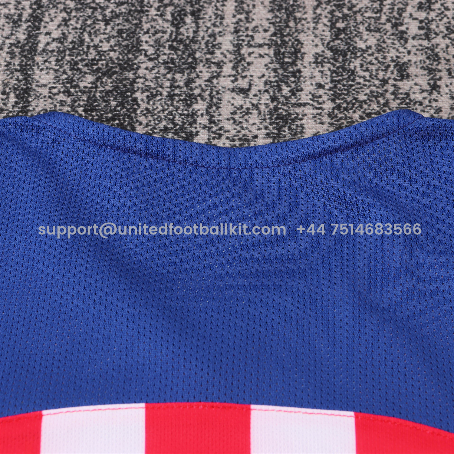 Unitedfootballkit.com | Retro Atletico Madrid 2004-05 Home S.p.i.d.e.r M.a.n Special Kids Kit -Customize Name, Number and Patch | Worldwide Shipping
