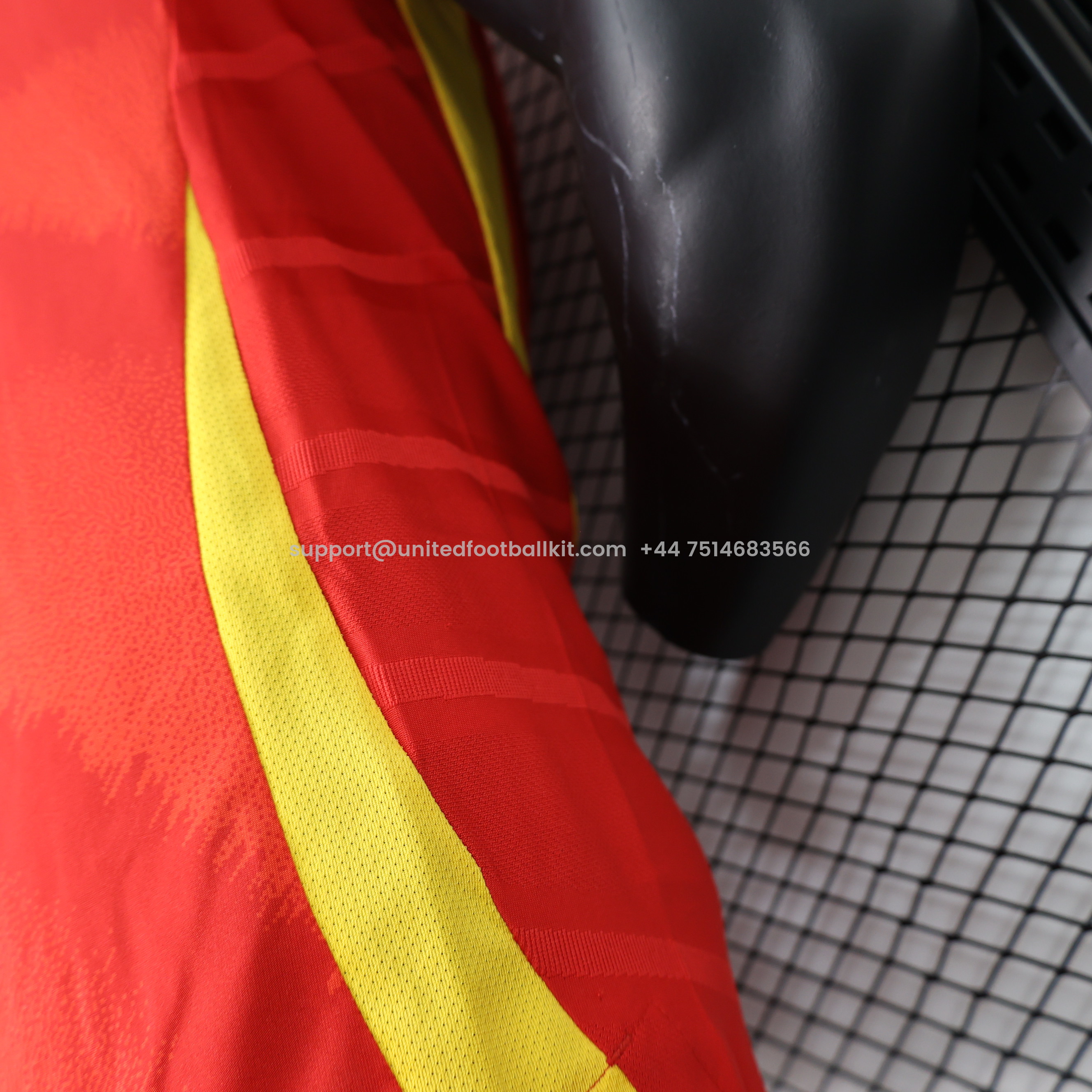 Unitedfootballkit.com | Spain 2024 Home Stadium Jersey - Player Version -Customize Name, Number and Patch | Worldwide Shipping