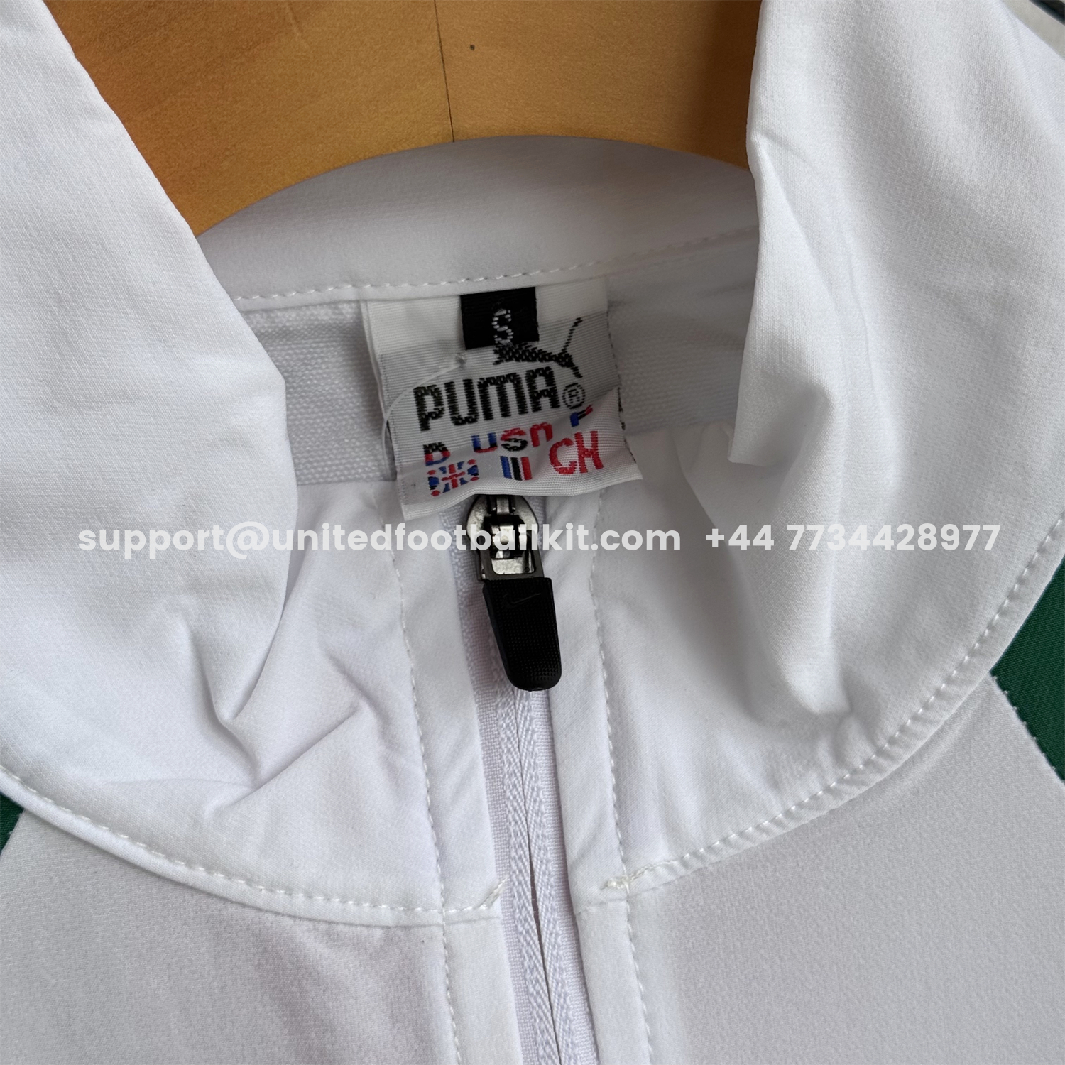 Unitedfootballkit.com | Senegal 2026 Windbreaker Training Set - White Top and Green Pants -Customize Name, Number and Patch | Worldwide Shipping