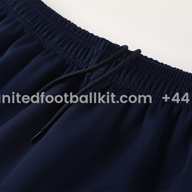 Unitedfootballkit.com | Paris Saint-Germain PSG 24-25 Jacket Training Tracksuit - Blue Plaid -Customize Name, Number and Patch | Worldwide Shipping