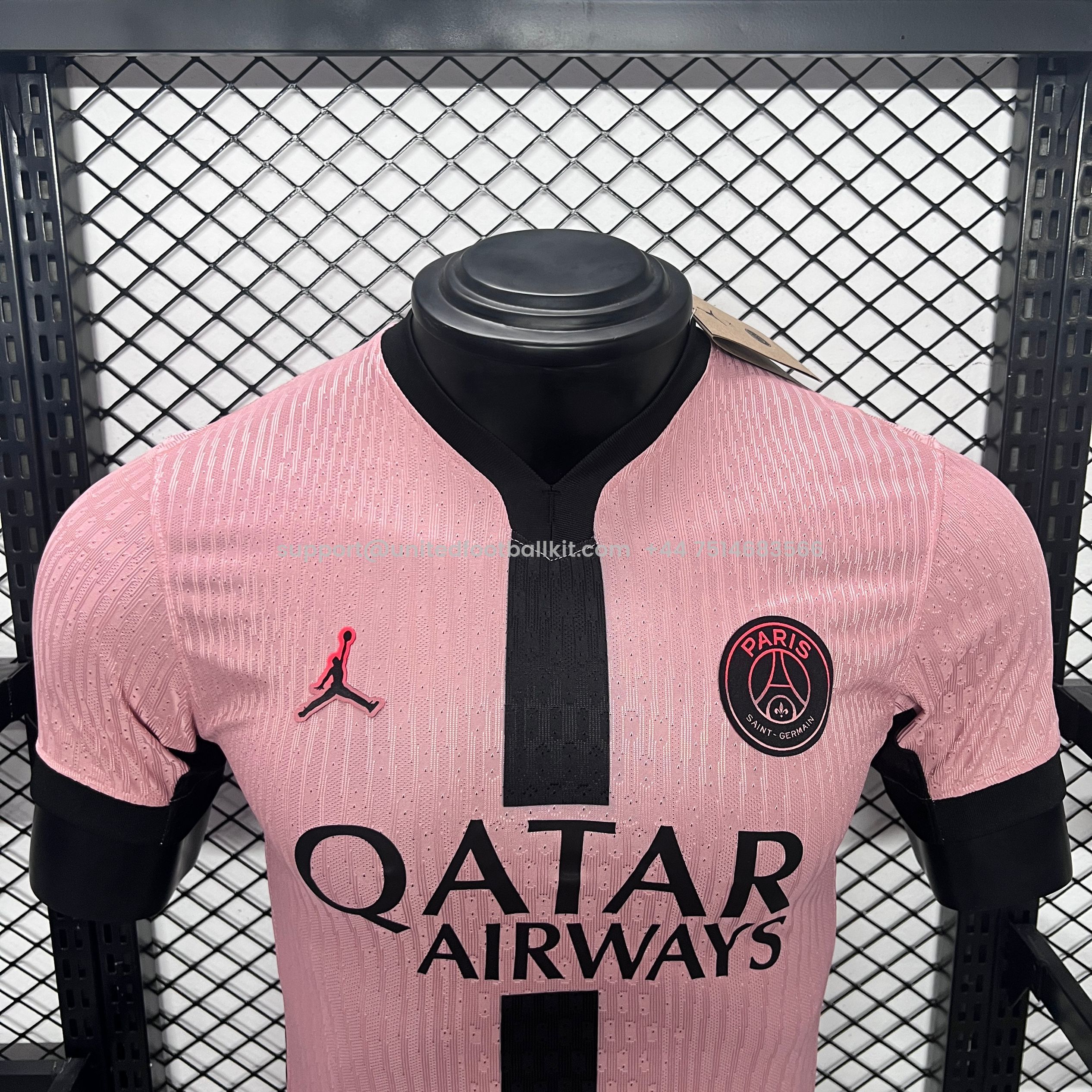 Unitedfootballkit.com | Paris Saint-Germain PSG 24-25 Third Jersey - Player Version -Customize Name, Number and Patch | Worldwide Shipping