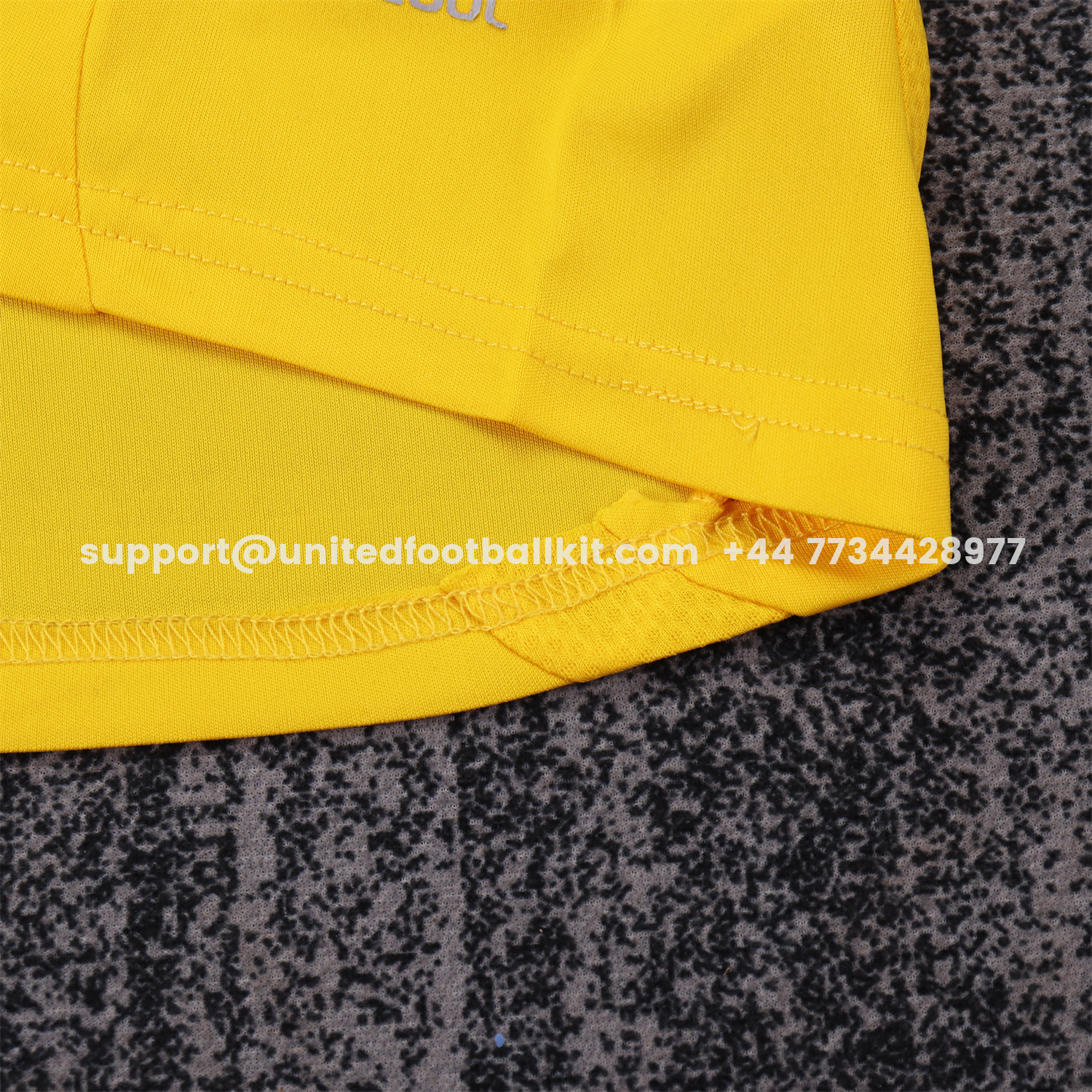 Unitedfootballkit.com | Retro Real Madrid 2011-12 Yellow Goalkeeper Kids Kit -Customize Name, Number and Patch | Worldwide Shipping