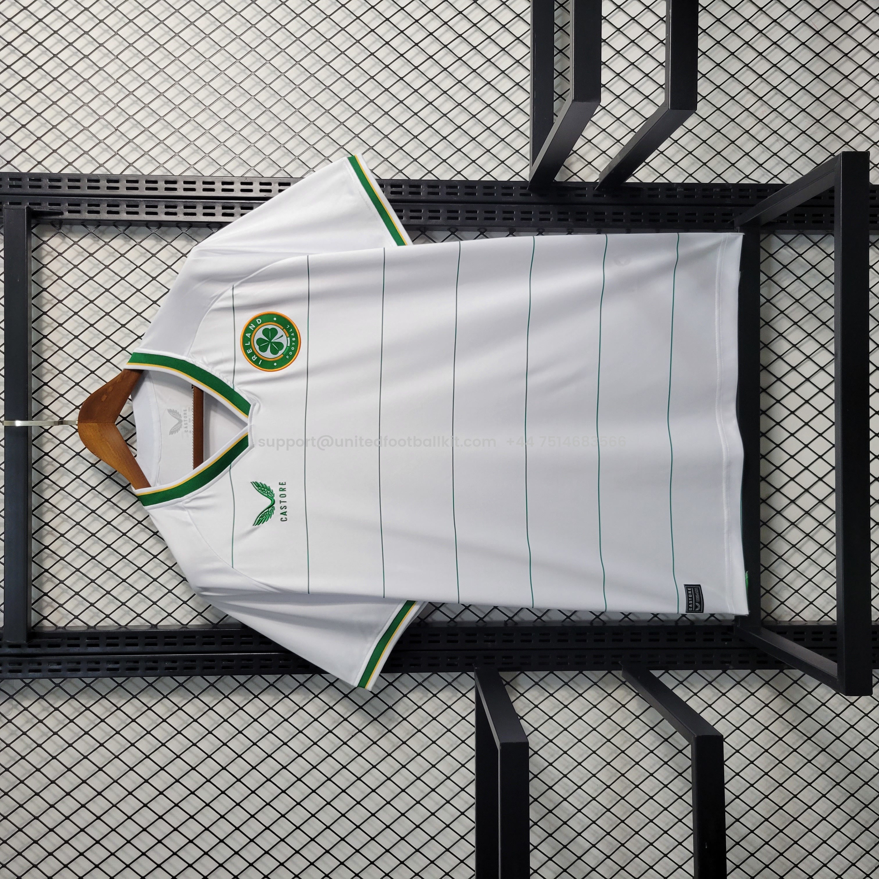 Unitedfootballkit.com | Ireland 2023 Away Stadium Jersey - Fans Version -Customize Name, Number and Patch | Worldwide Shipping