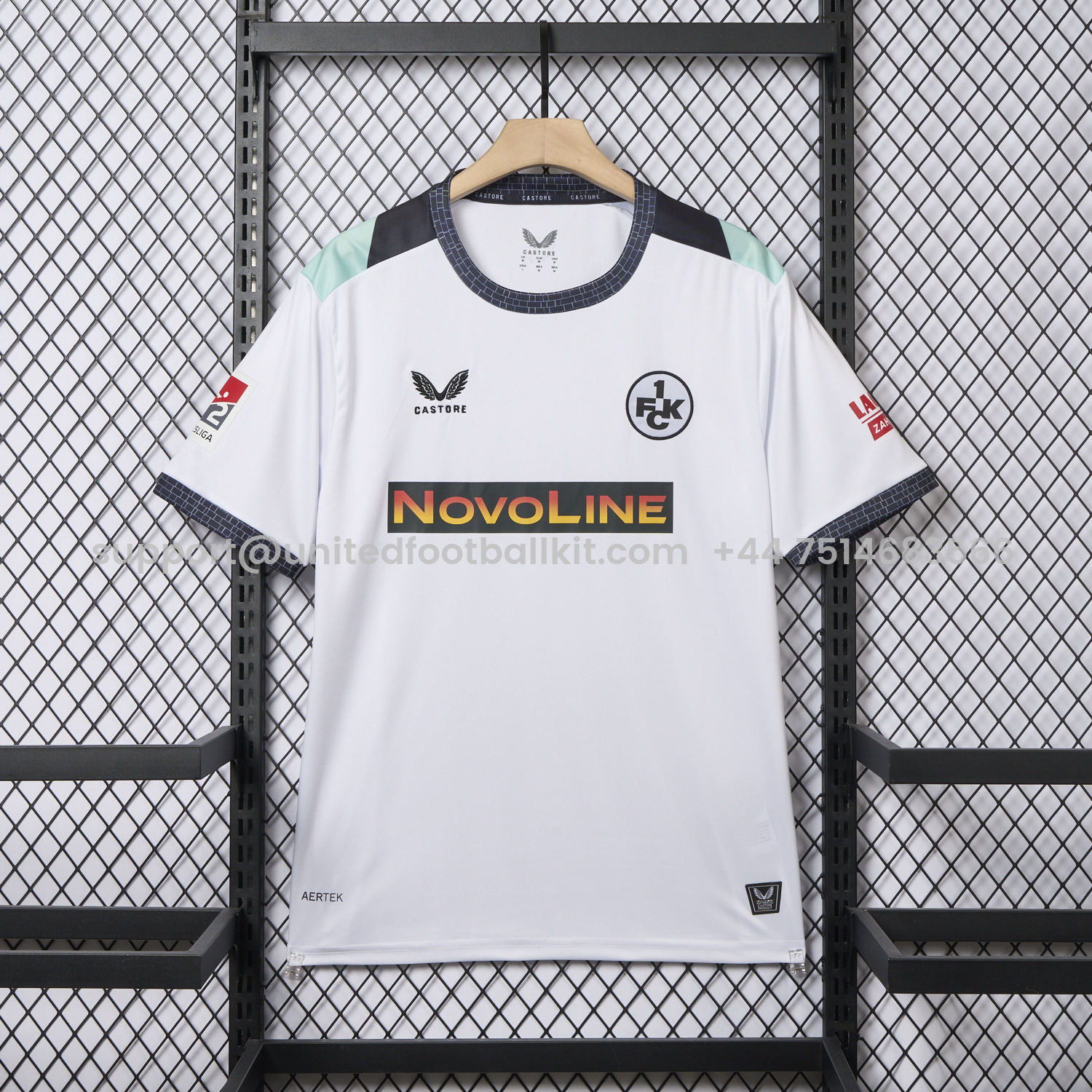 Unitedfootballkit.com | Kaiserslautern 25-26 Away Jersey - Fans Version -Customize Name, Number and Patch | Worldwide Shipping