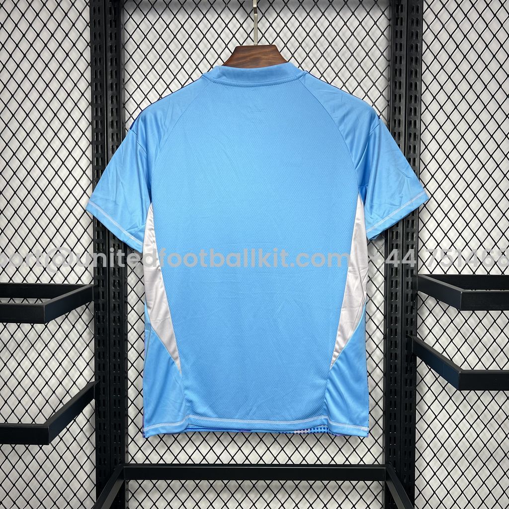 Unitedfootballkit.com | Real Madrid 24-25 Blue Goalkeeper Jersey - Fans Version -Customize Name, Number and Patch | Worldwide Shipping