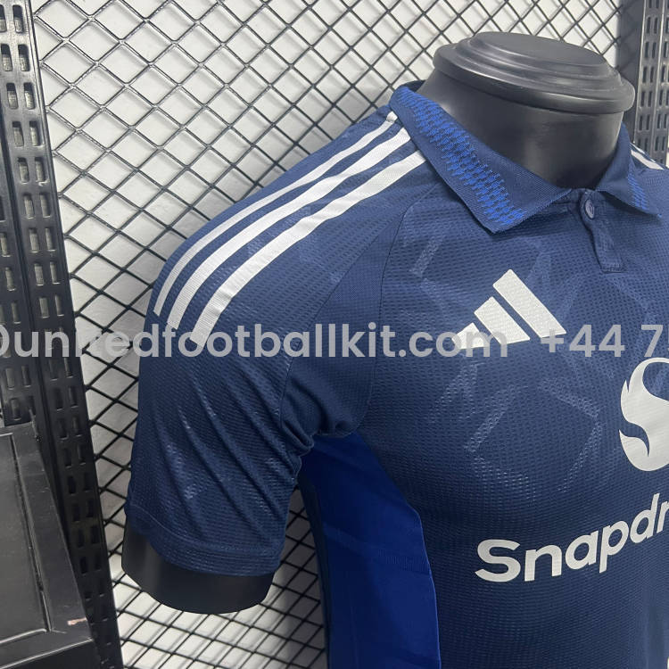 Unitedfootballkit.com | Manchester United 24-25 Away Jersey - Player Version -Customize Name, Number and Patch | Worldwide Shipping