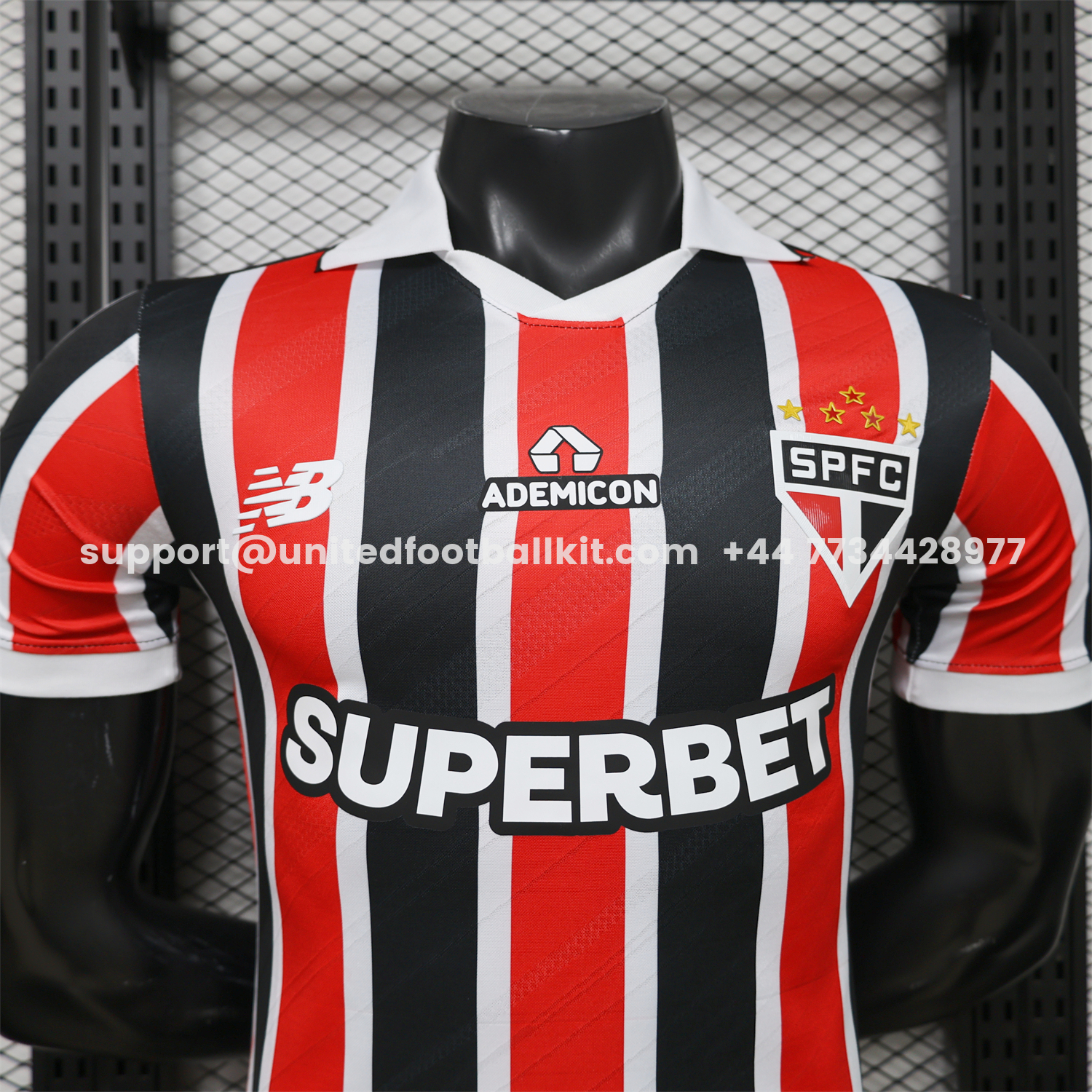 Unitedfootballkit.com | Sao Paulo 2026 Away Jersey - Player Version -Customize Name, Number and Patch | Worldwide Shipping