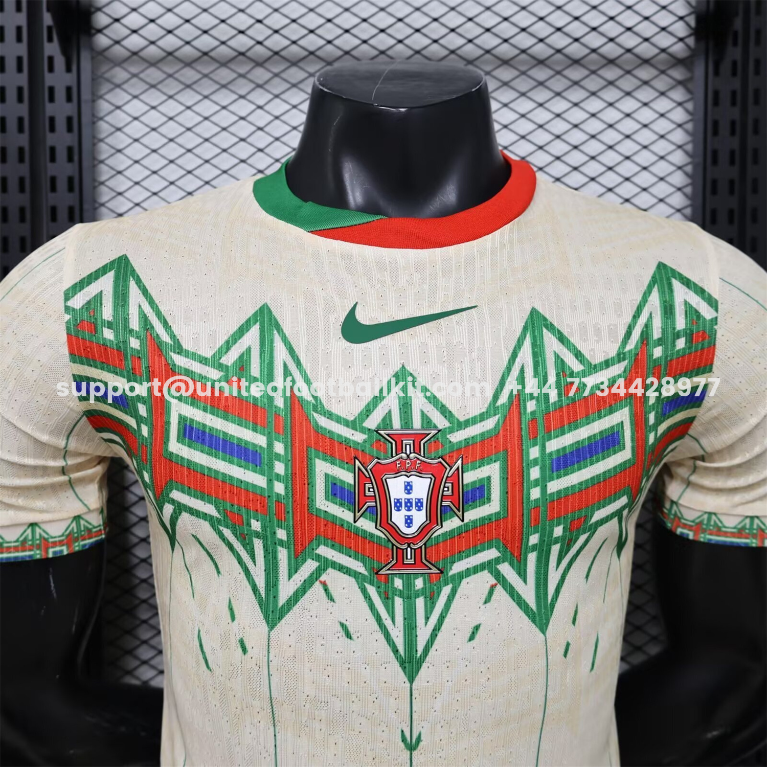 Unitedfootballkit.com | Portugal 2026 Beige Special Jersey - Player Version -Customize Name, Number and Patch | Worldwide Shipping